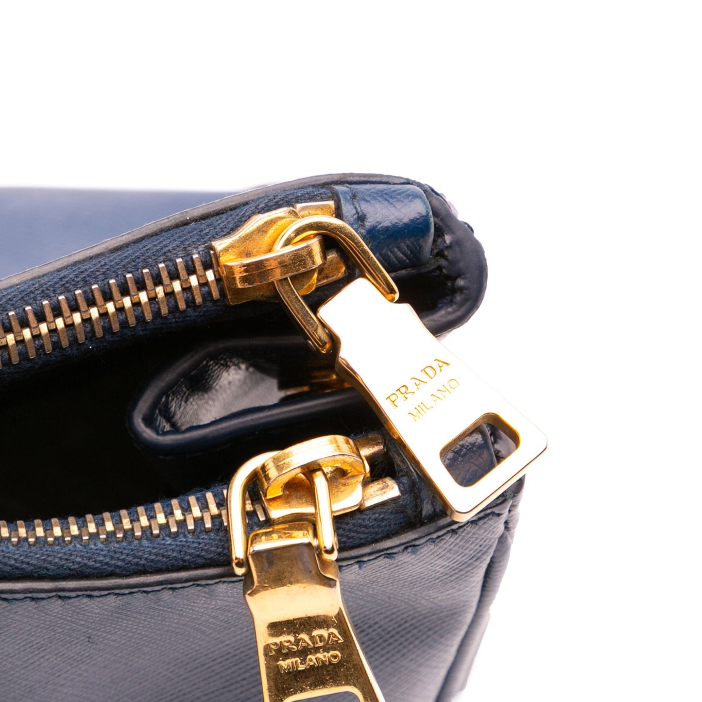 Prada Large Saffiano Lux Galleria Double Zip Tote