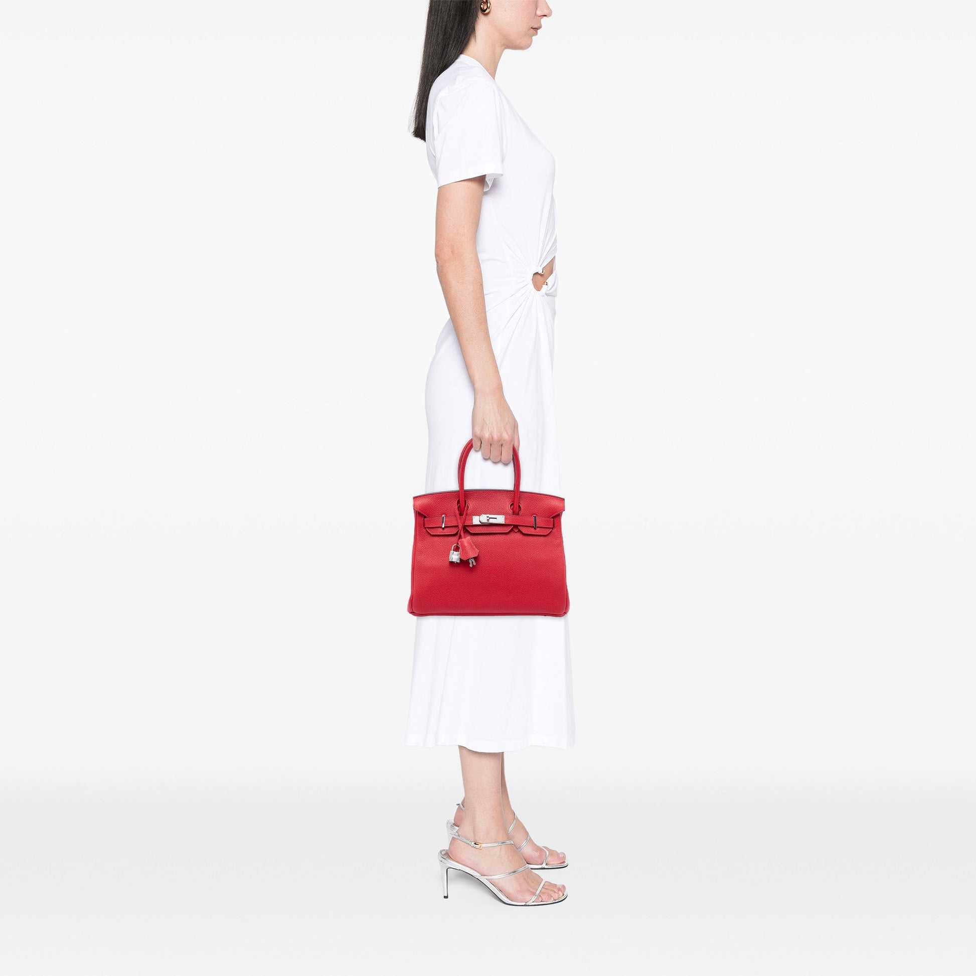 Hermès Clemence Birkin Retourne 30