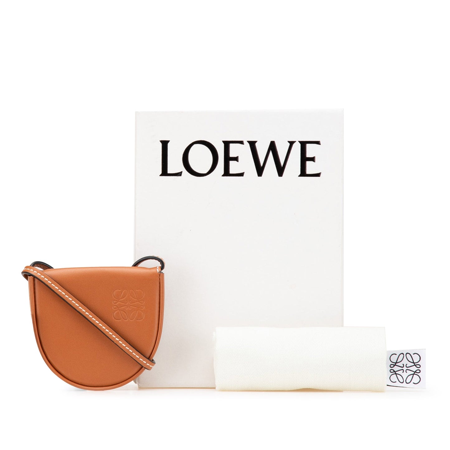 LOEWE Mini Soft Calfskin Heel Pouch