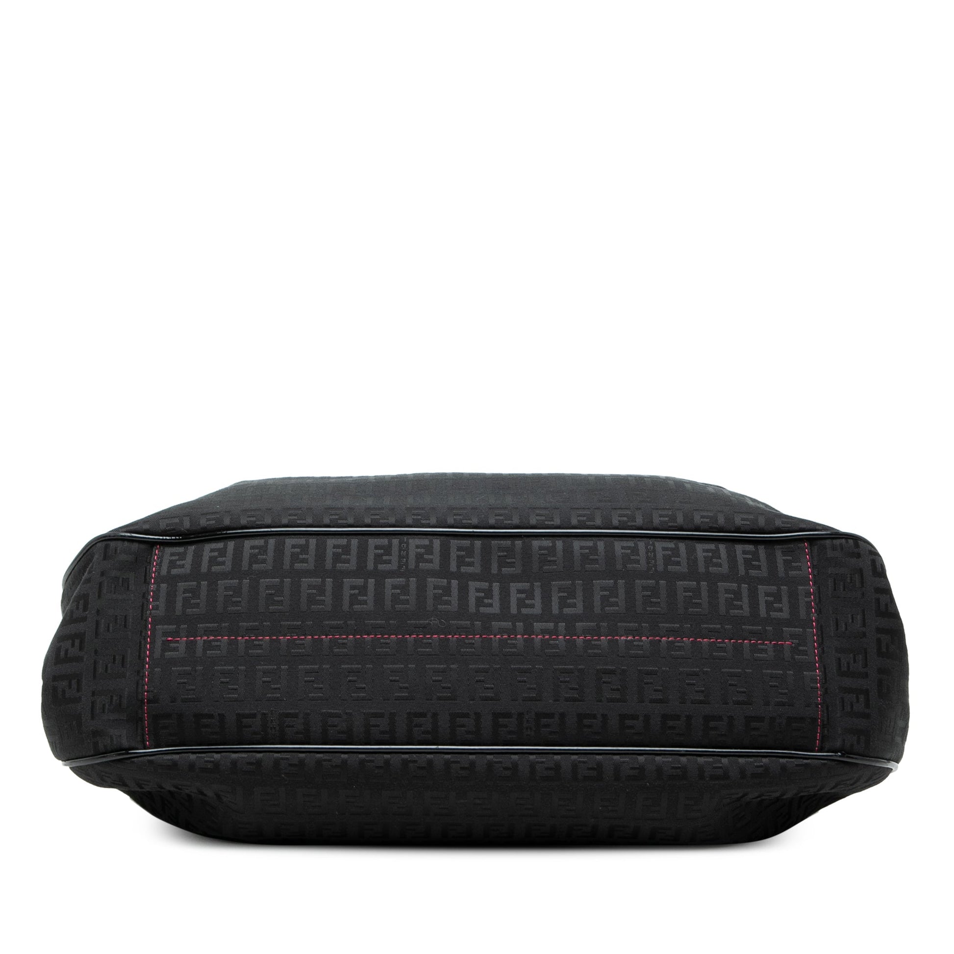 Fendi Zucchino Canvas Shoulder Bag