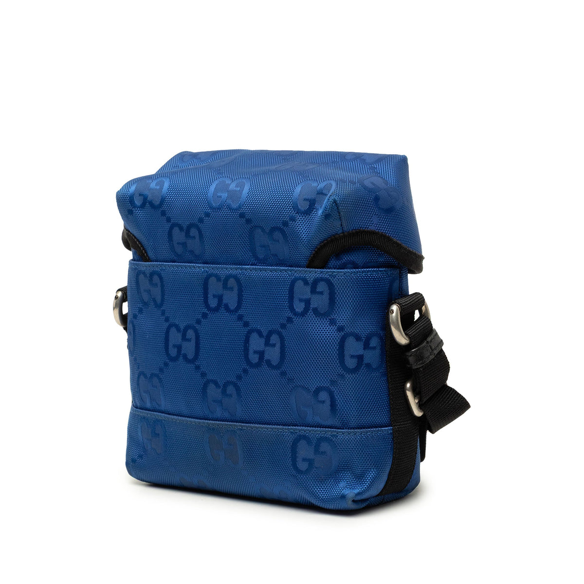 Gucci Off The Grid GG Econyl Messenger Bag — Black