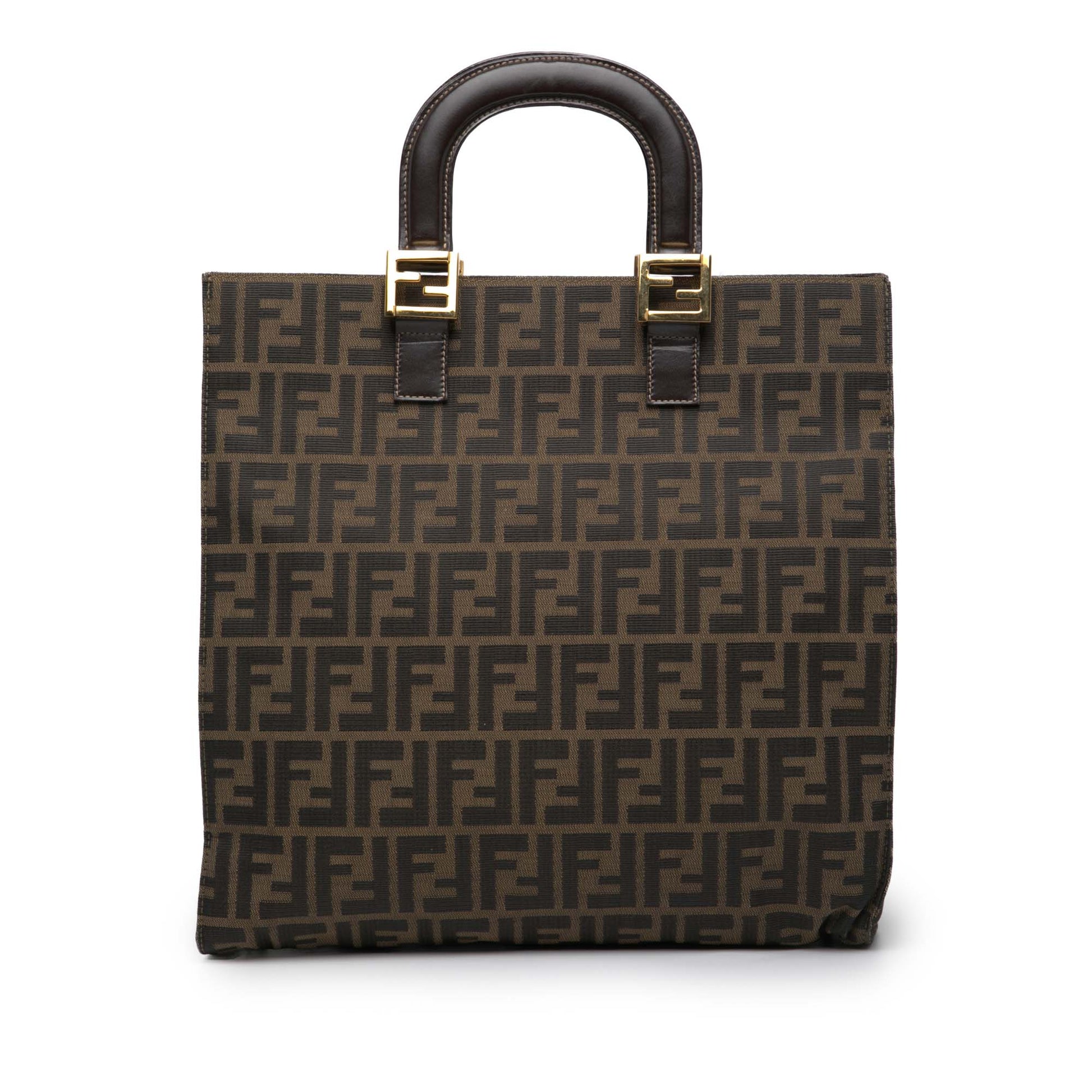 Fendi Zucca Canvas Twins Tote