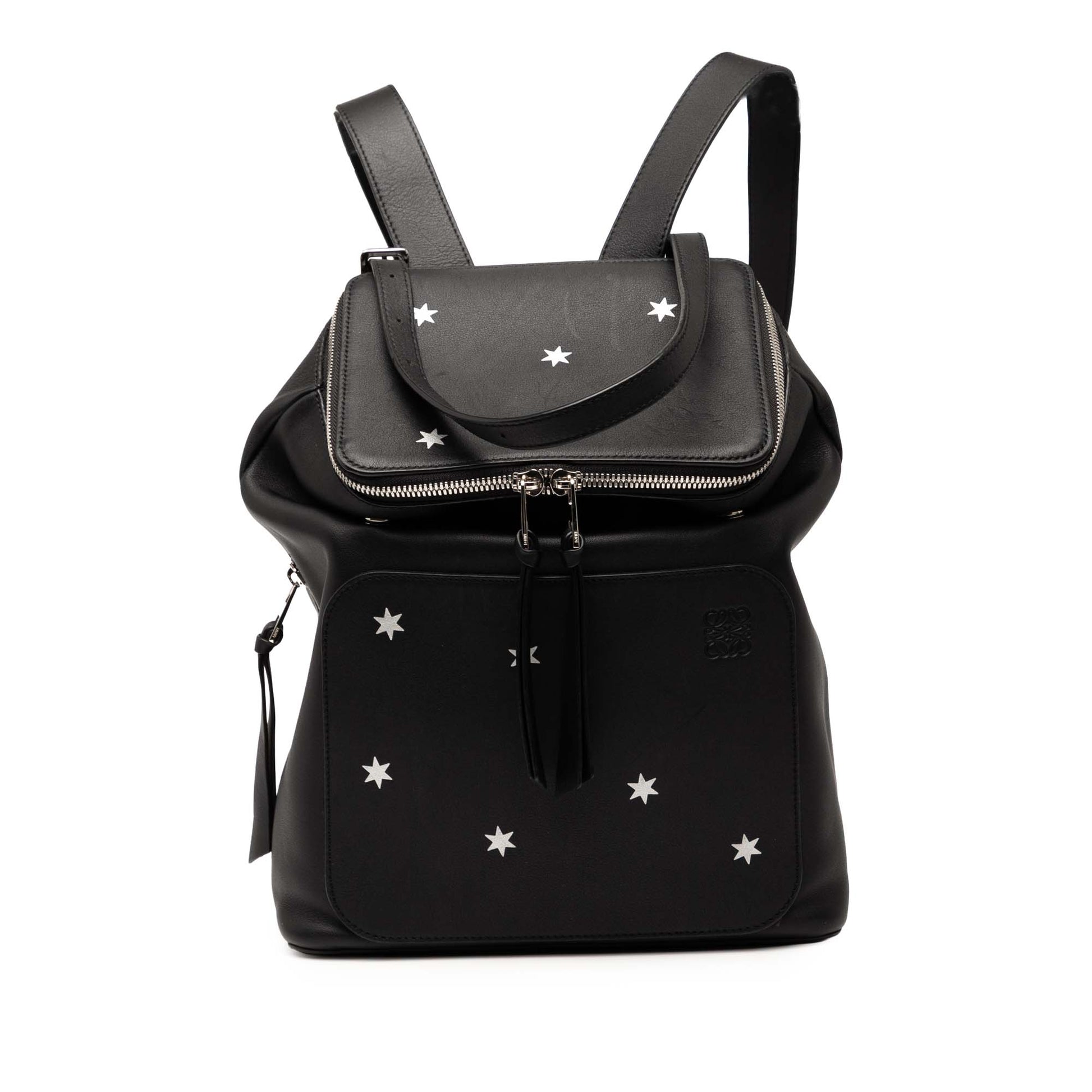 LOEWE Small Leather Goya Stars Backpack
