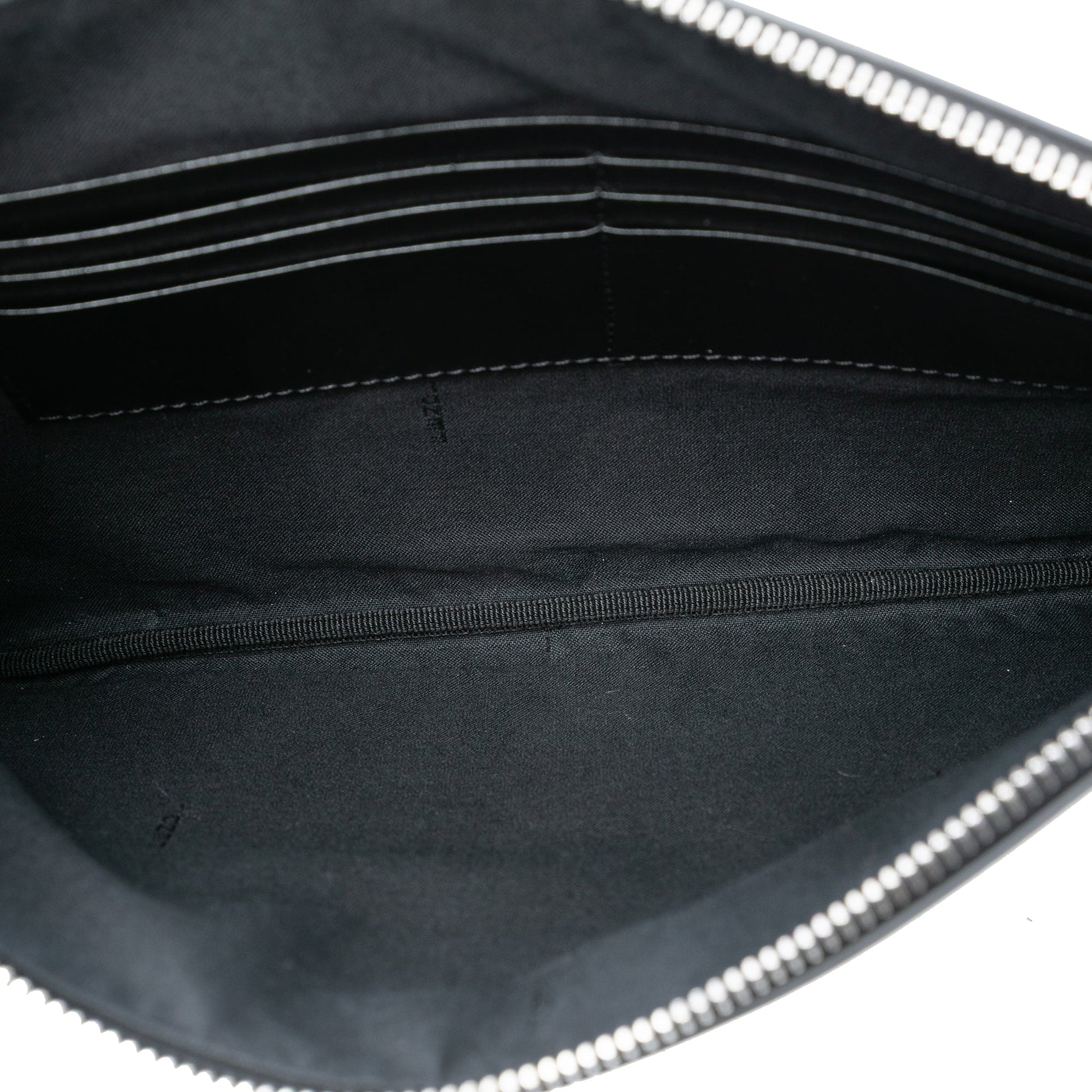 Fendi Zucchino Canvas Flat Clutch