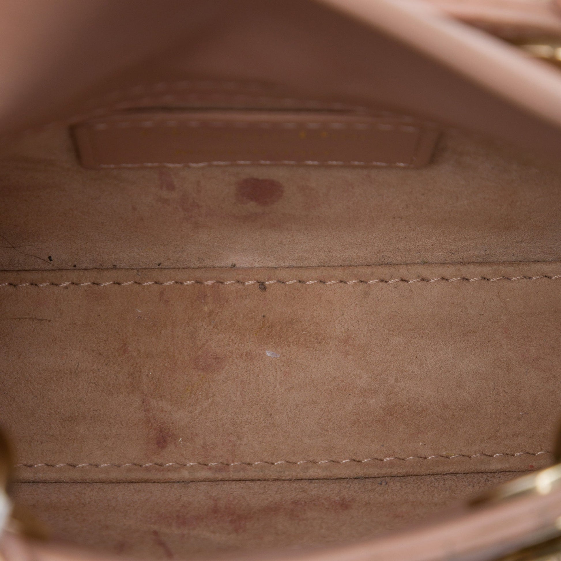 Dior Micro Lambskin Cannage Lady Dior