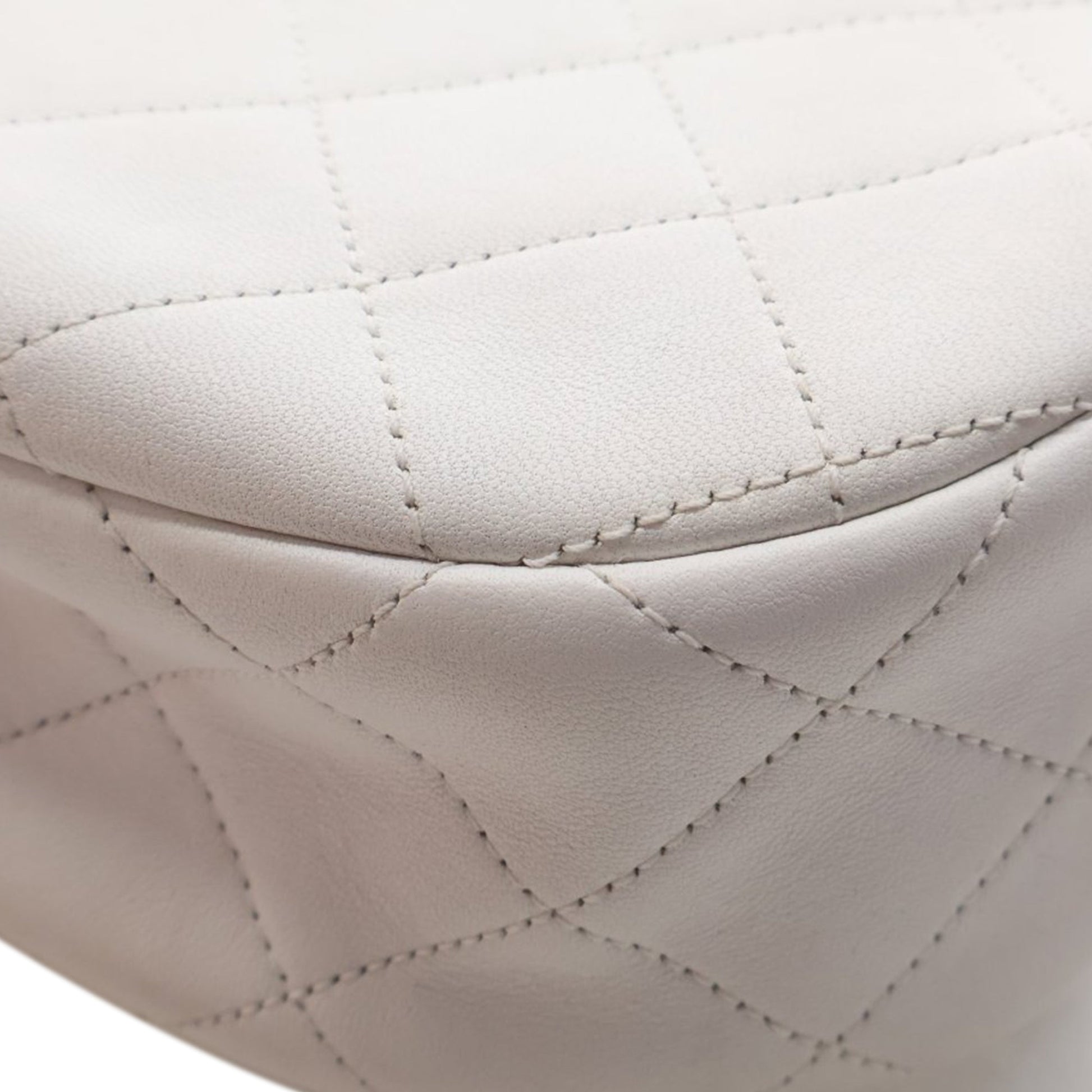Chanel CC Quilted Studded Lambskin Round Camera Bag