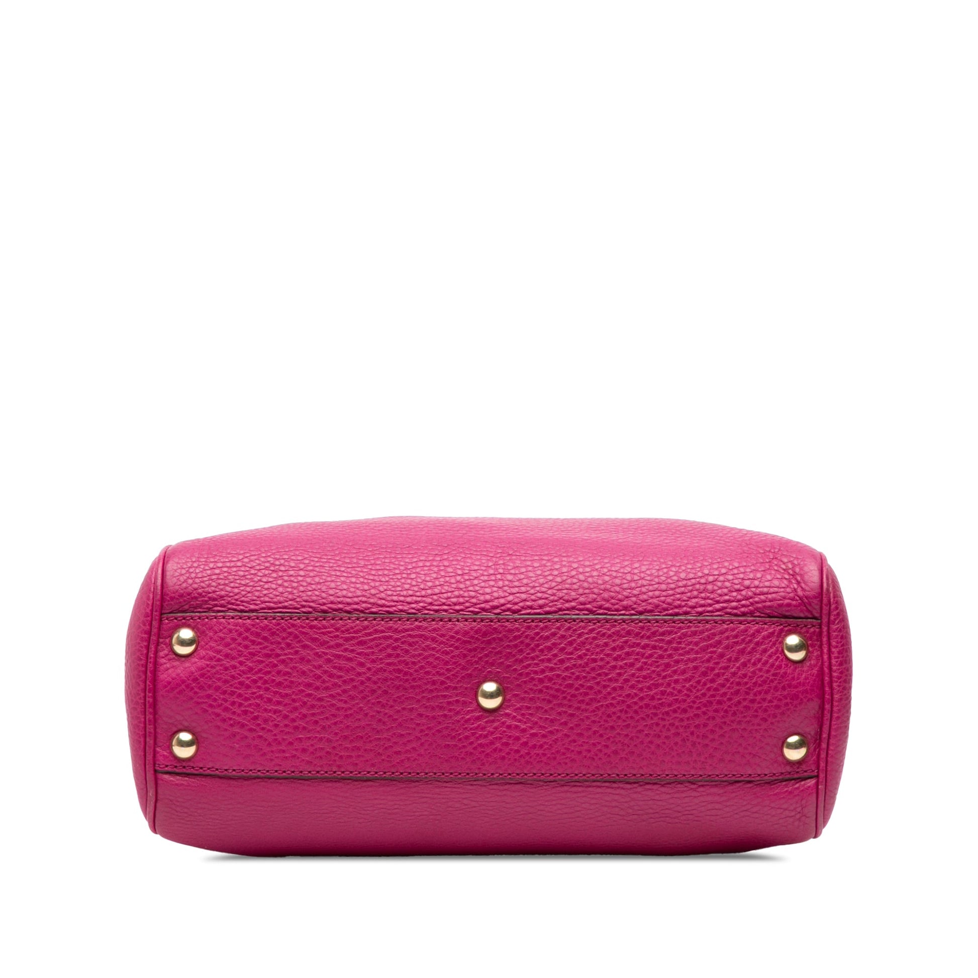 Gucci Small Calfskin Bamboo Shopper Satchel