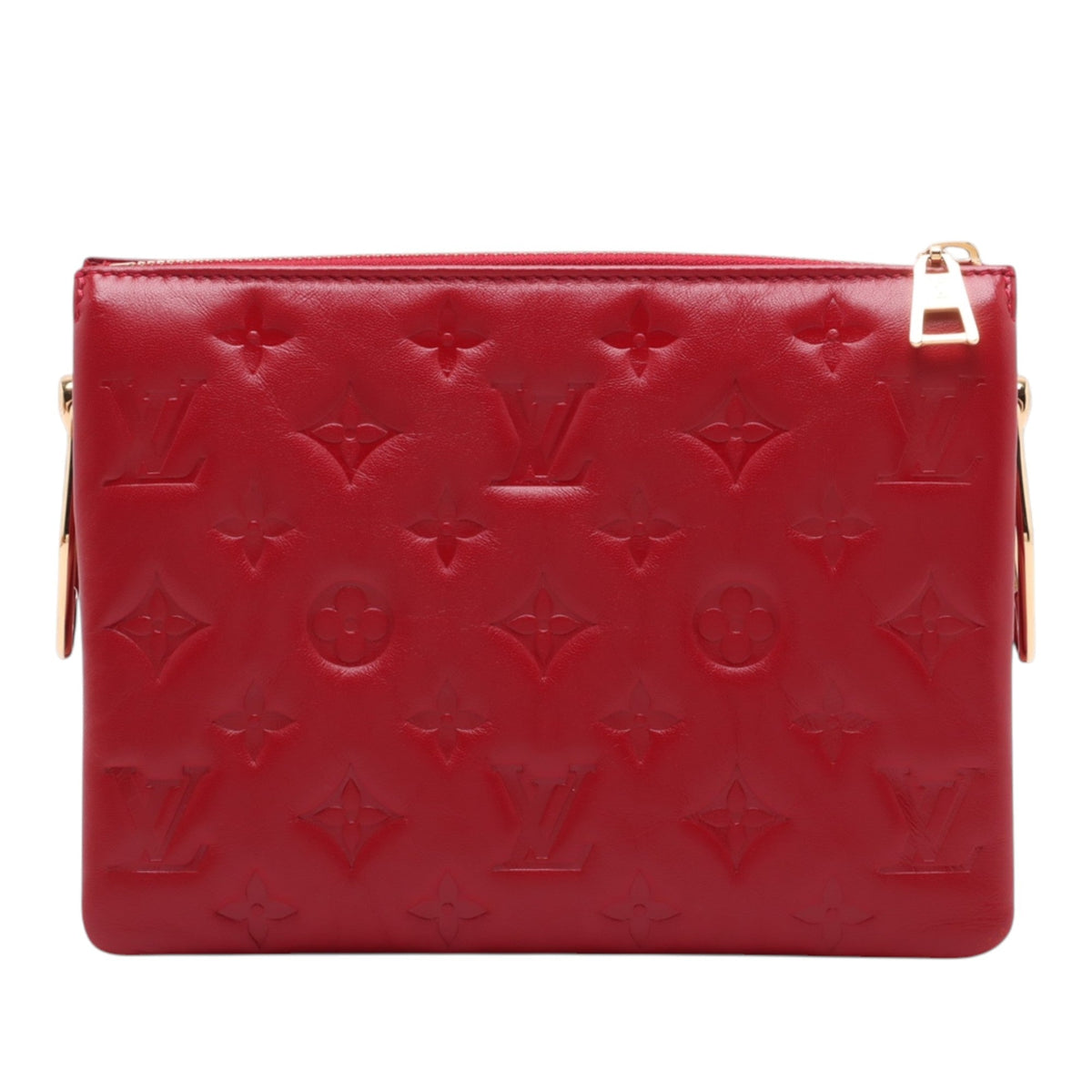 Louis Vuitton Monogram Embossed Lambskin Coussin BB