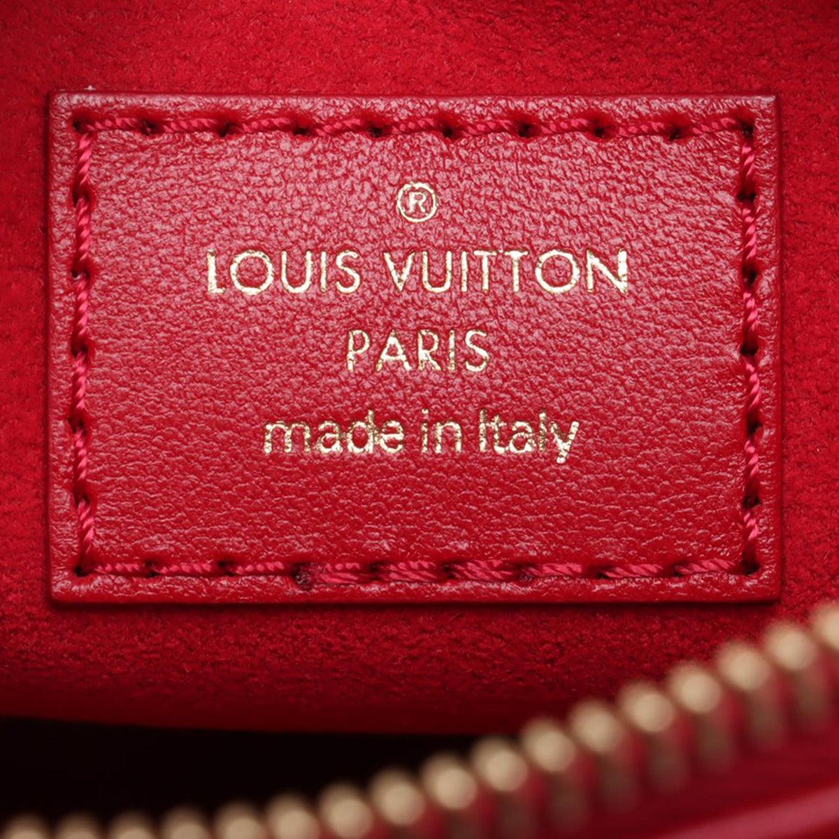 Louis Vuitton Monogram Embossed Lambskin Coussin BB
