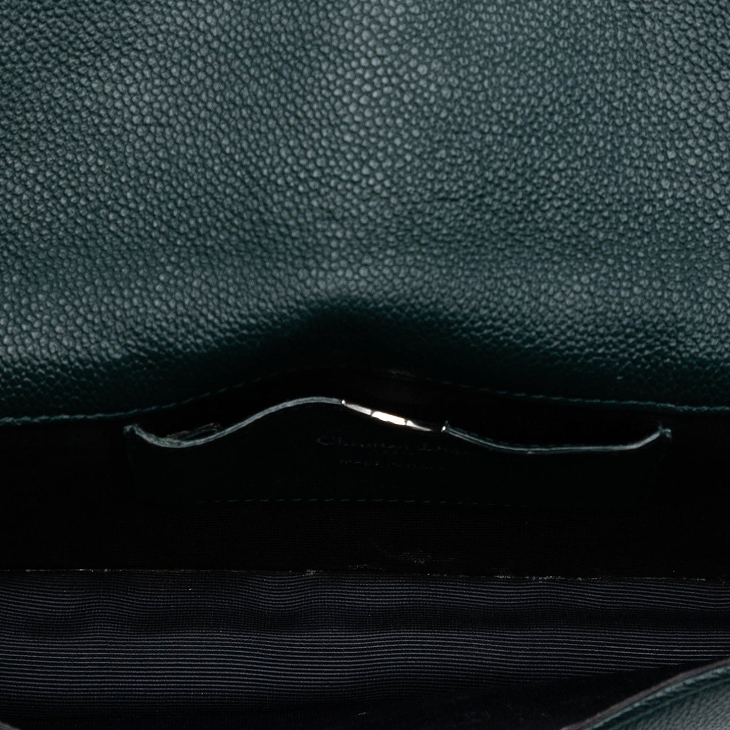 Dior Grained Calfskin Diorama Pochette Clutch