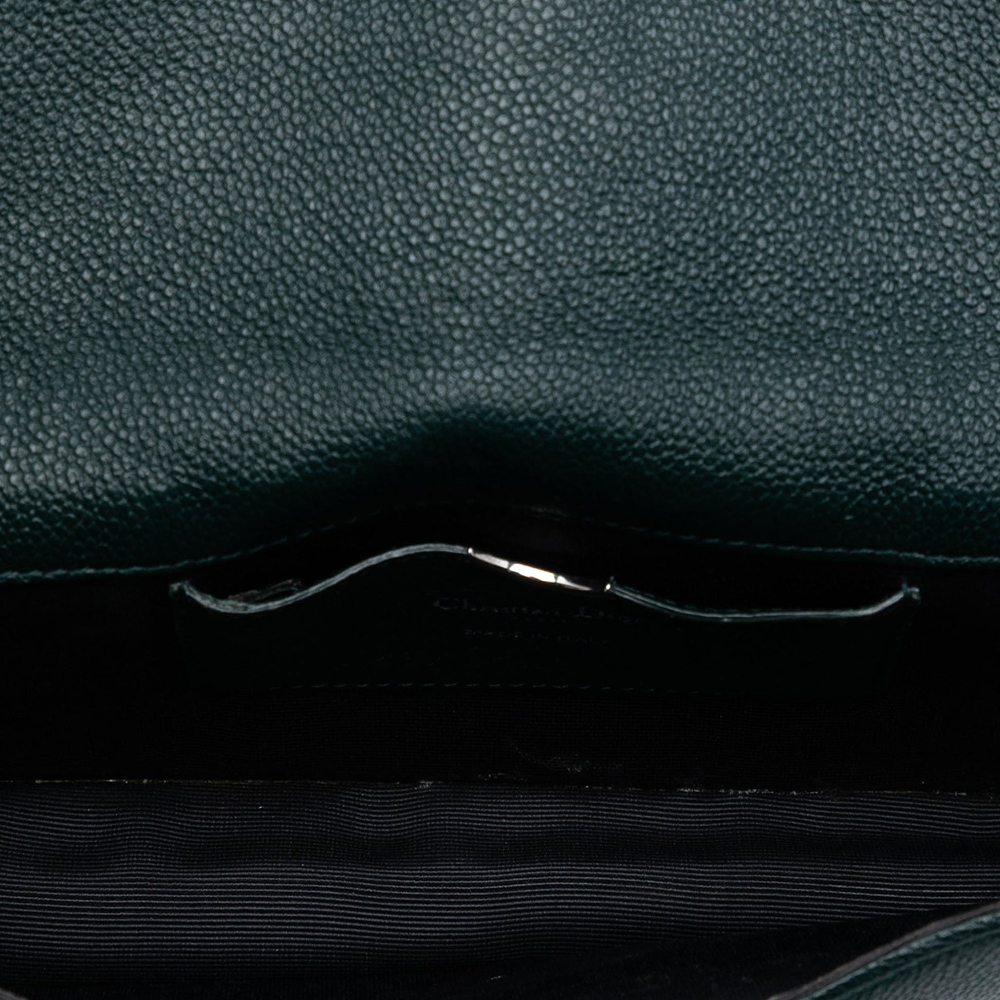 Dior Grained Calfskin Diorama Pochette Clutch