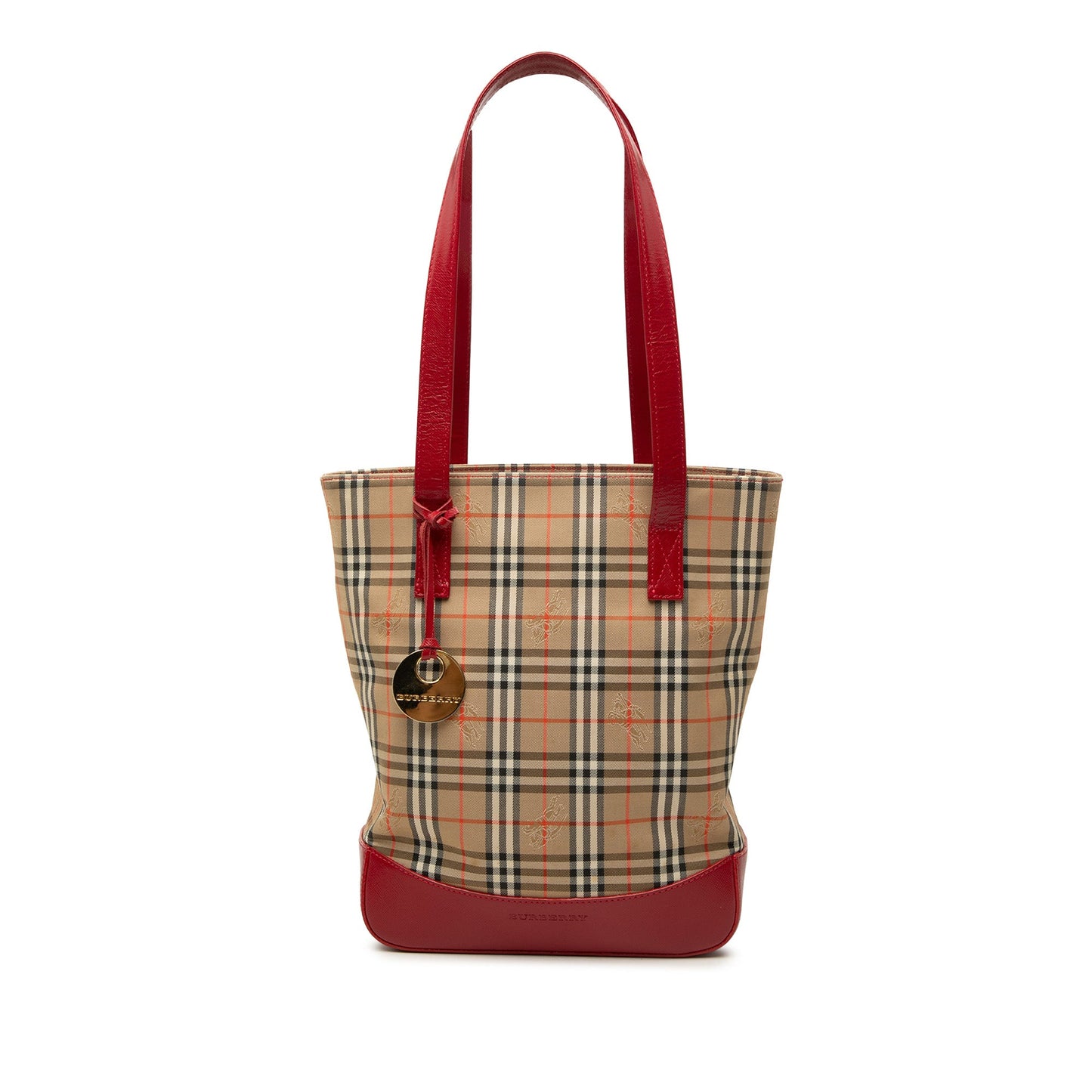 Burberry Haymarket Check Canvas Tote