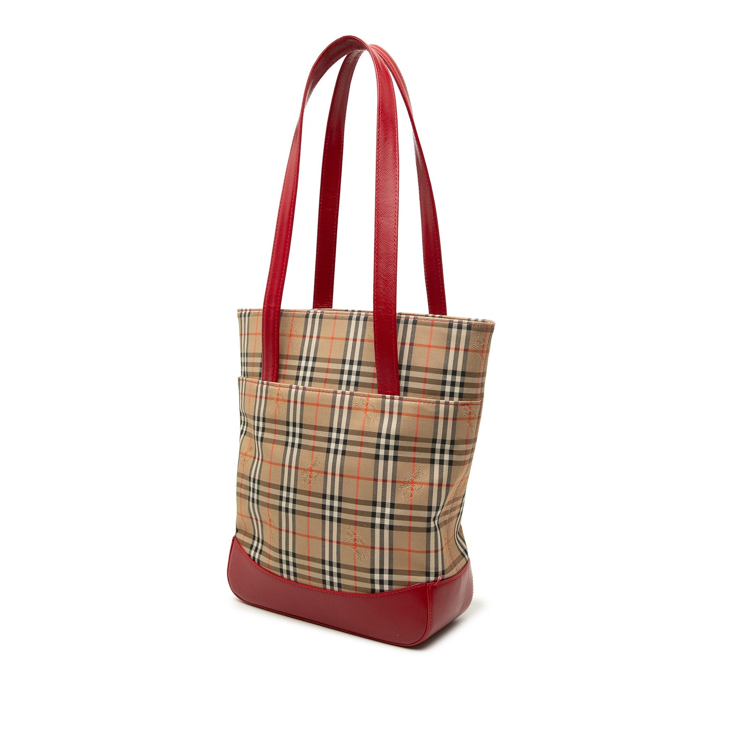 Burberry Haymarket Check Canvas Tote