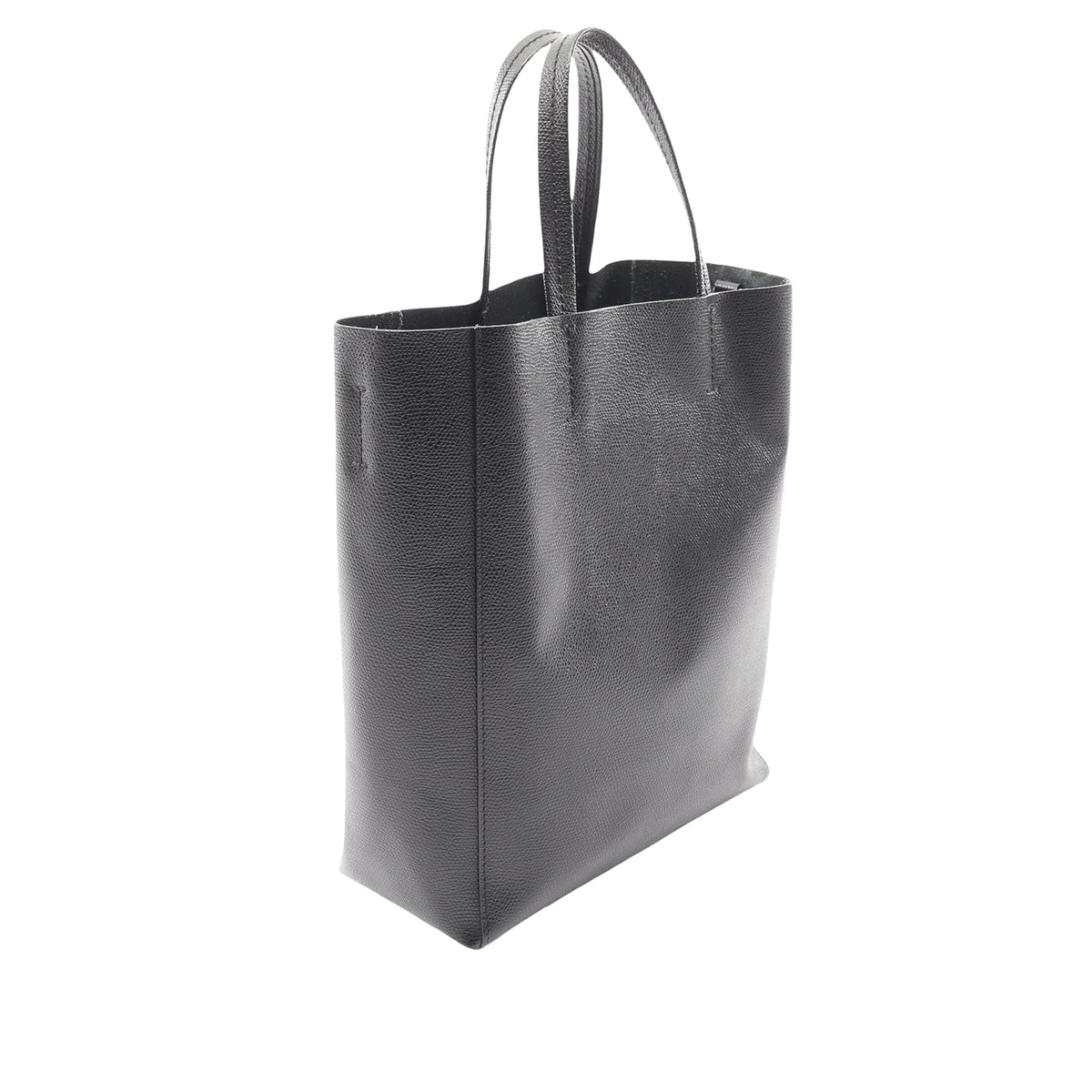 Celine Small Grained Calfskin Vertical Cabas Satchel