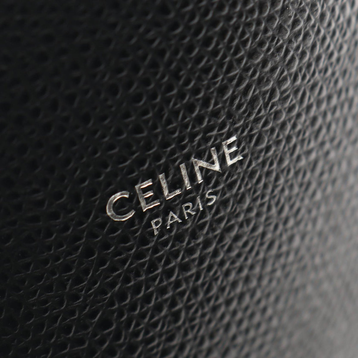 Celine Small Grained Calfskin Vertical Cabas Satchel