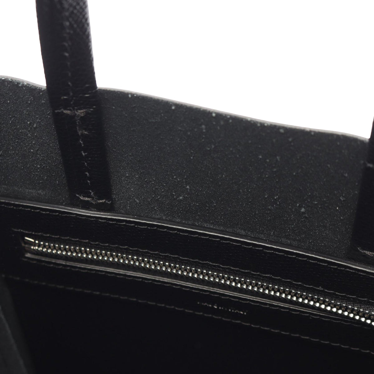 Celine Small Grained Calfskin Vertical Cabas Satchel