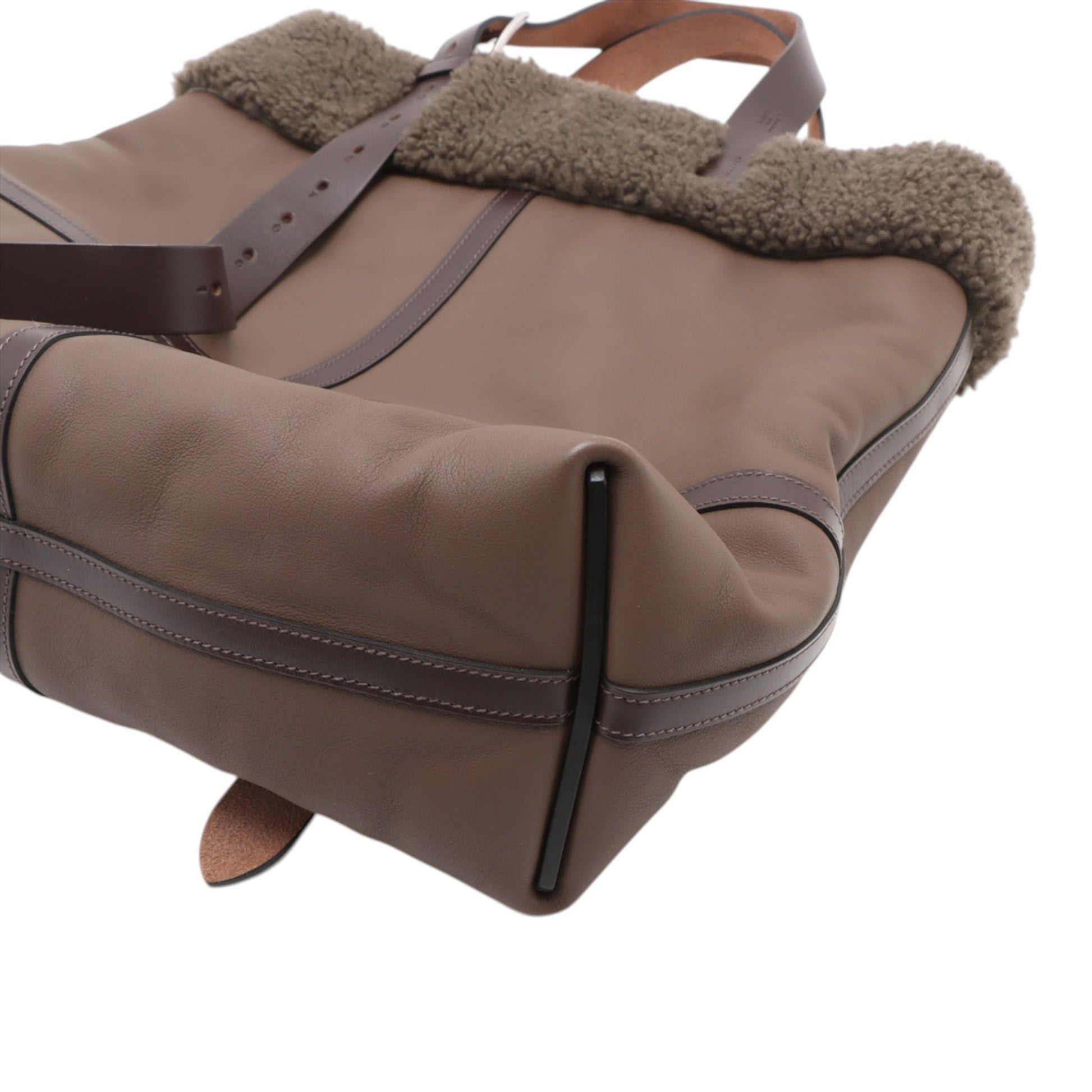 Hermès Clemence Shearling Etriviere Aviator