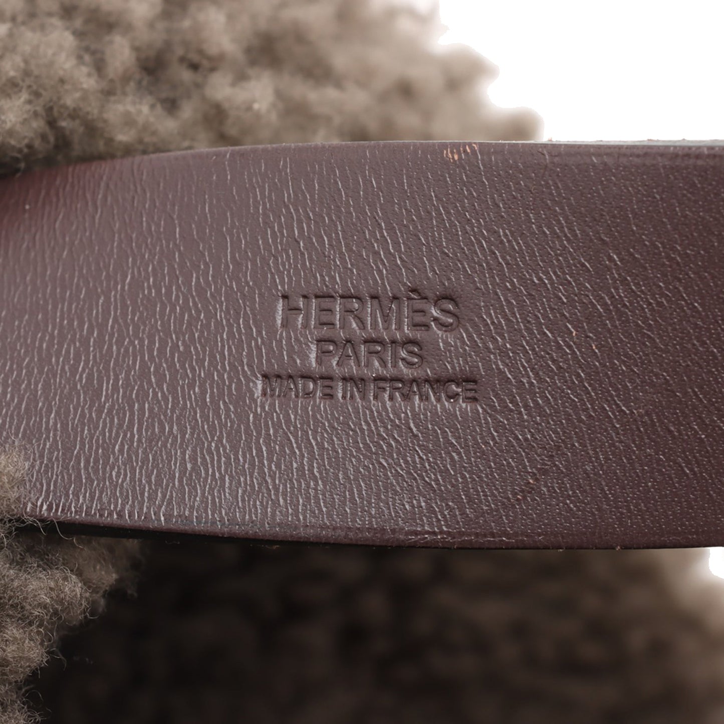 Hermès Clemence Shearling Etriviere Aviator
