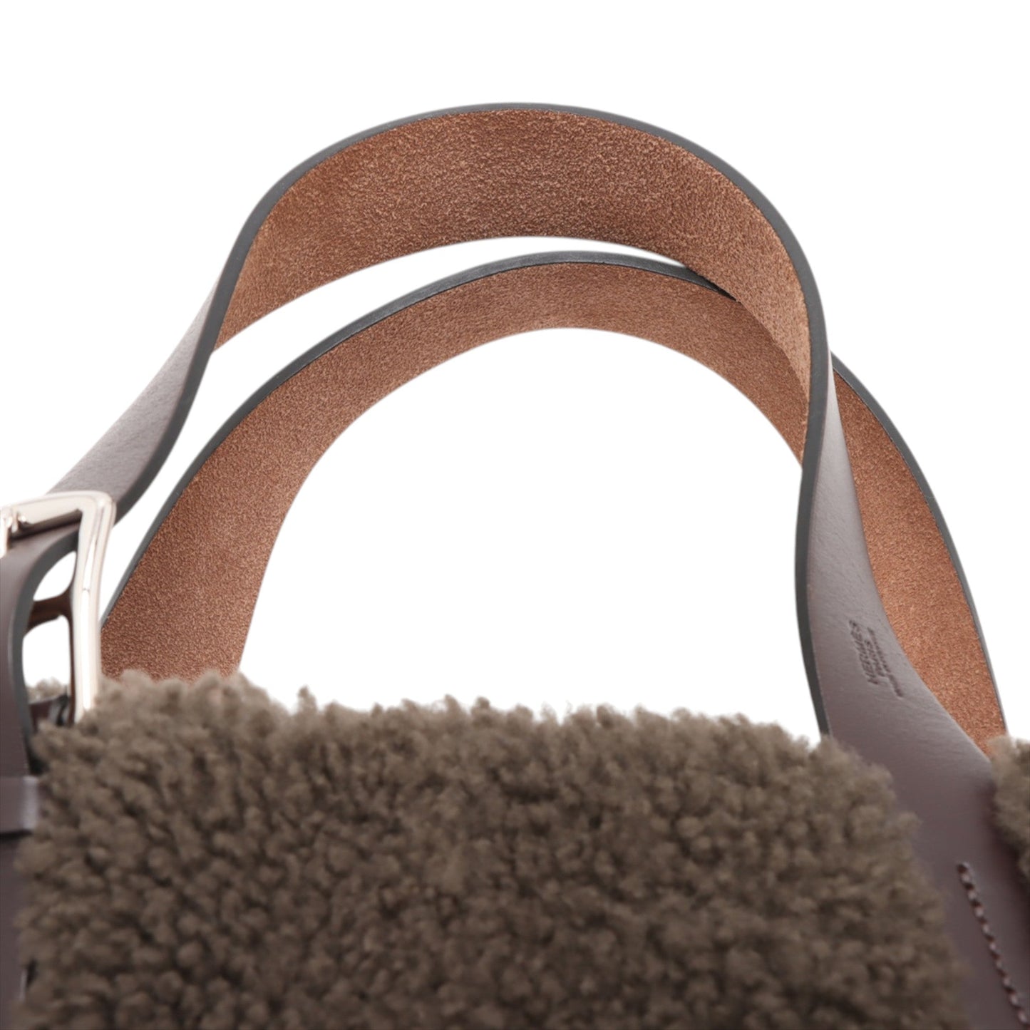 Hermès Clemence Shearling Etriviere Aviator