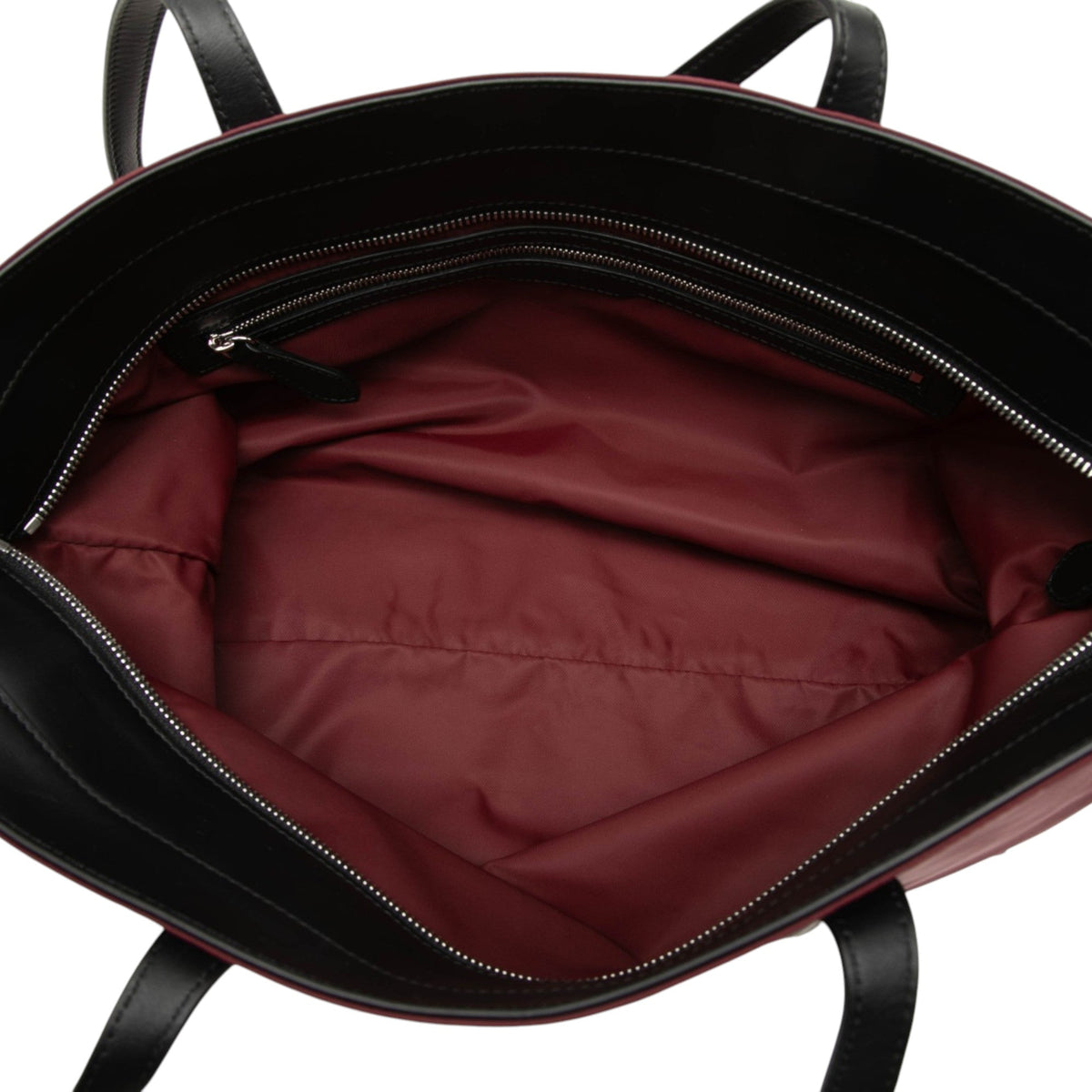 Burberry Medium Econyl Nylon Logo Ardwell Tote — Red