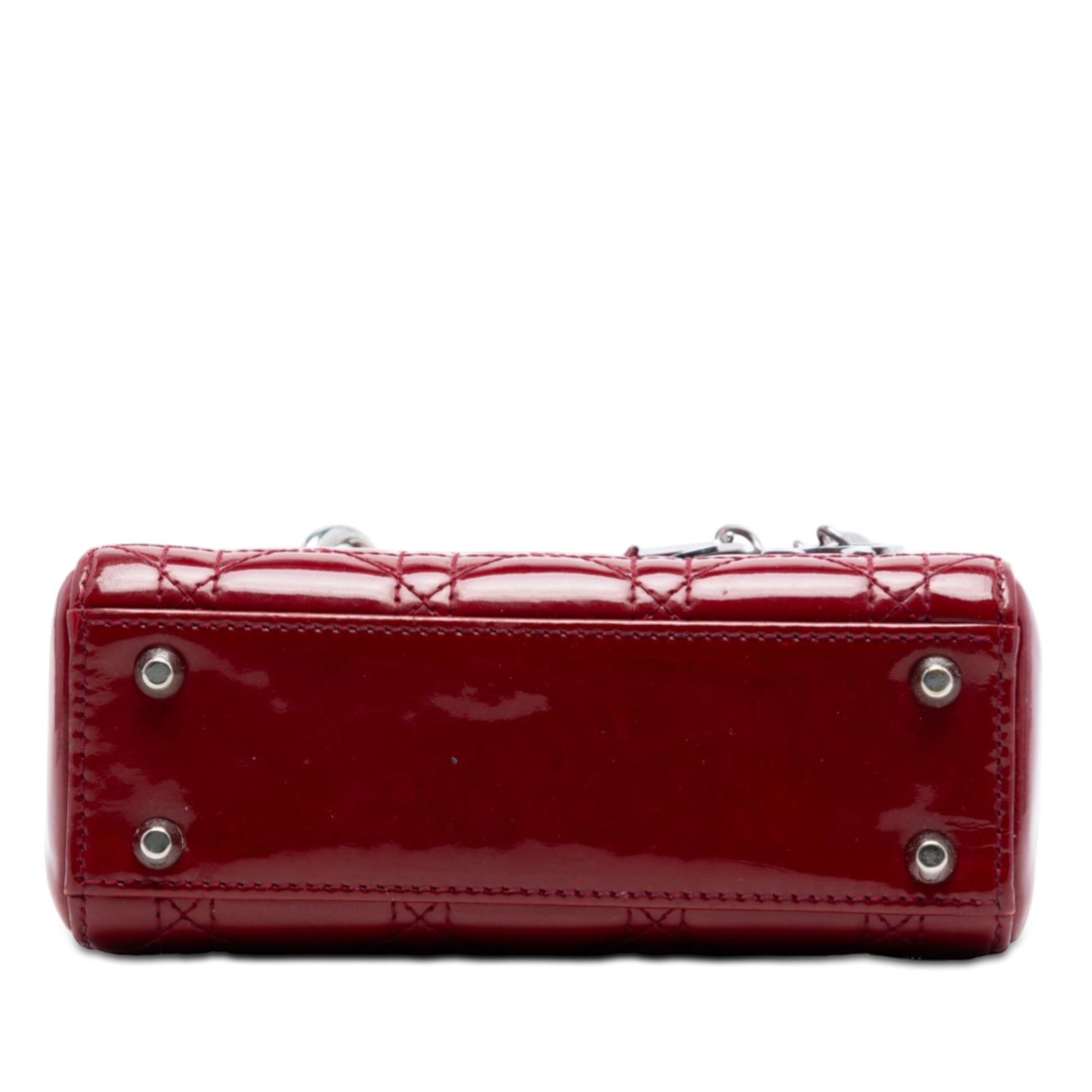 Dior Mini Patent Cannage Lady Dior
