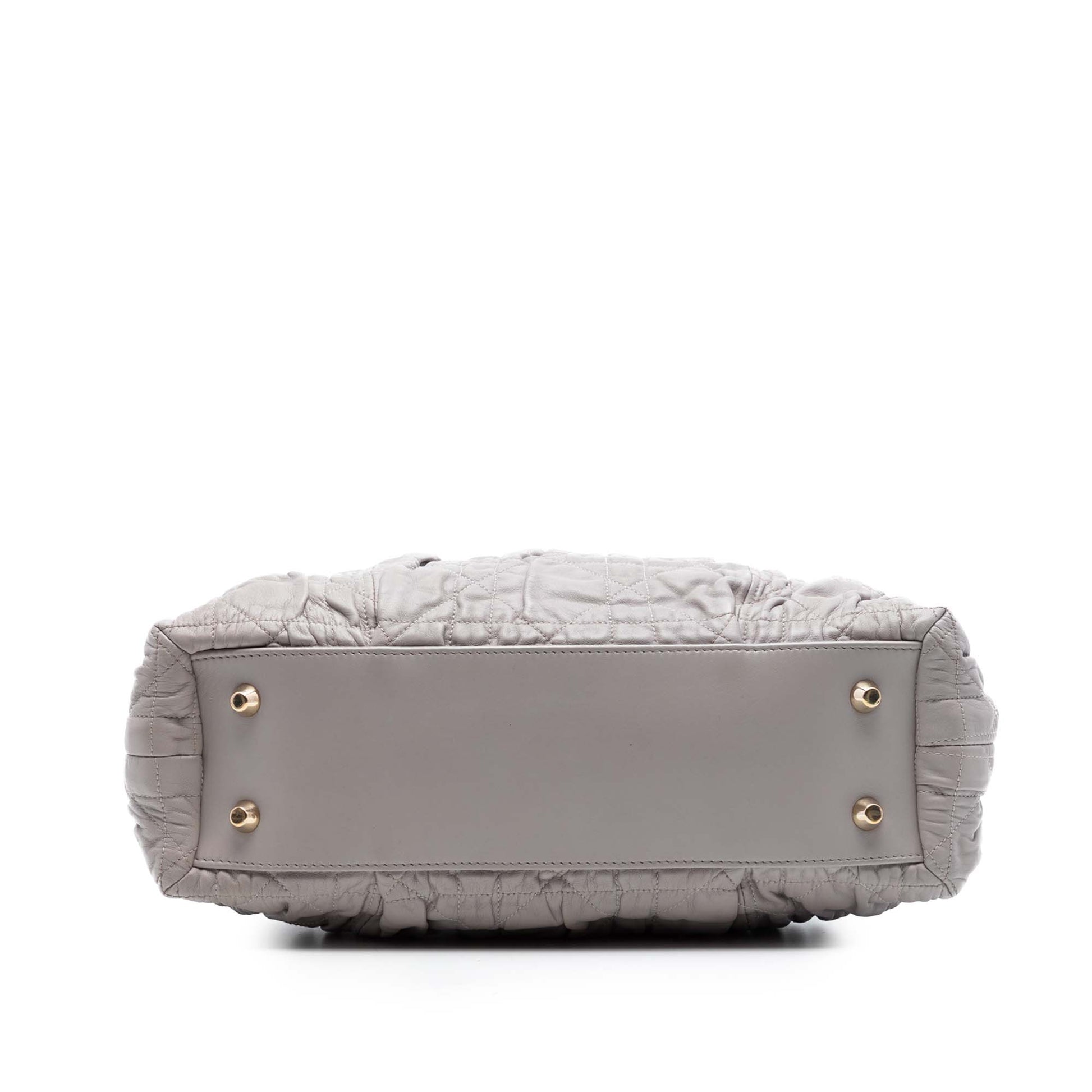 Dior Lambskin Gaufre Cannage Delices Frame Satchel