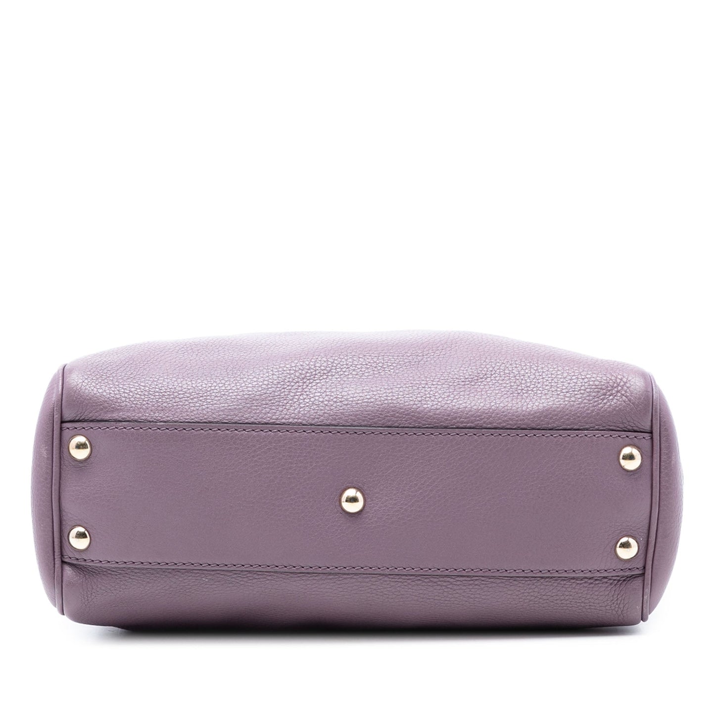 Gucci Small Calfskin Bamboo Shopper Satchel