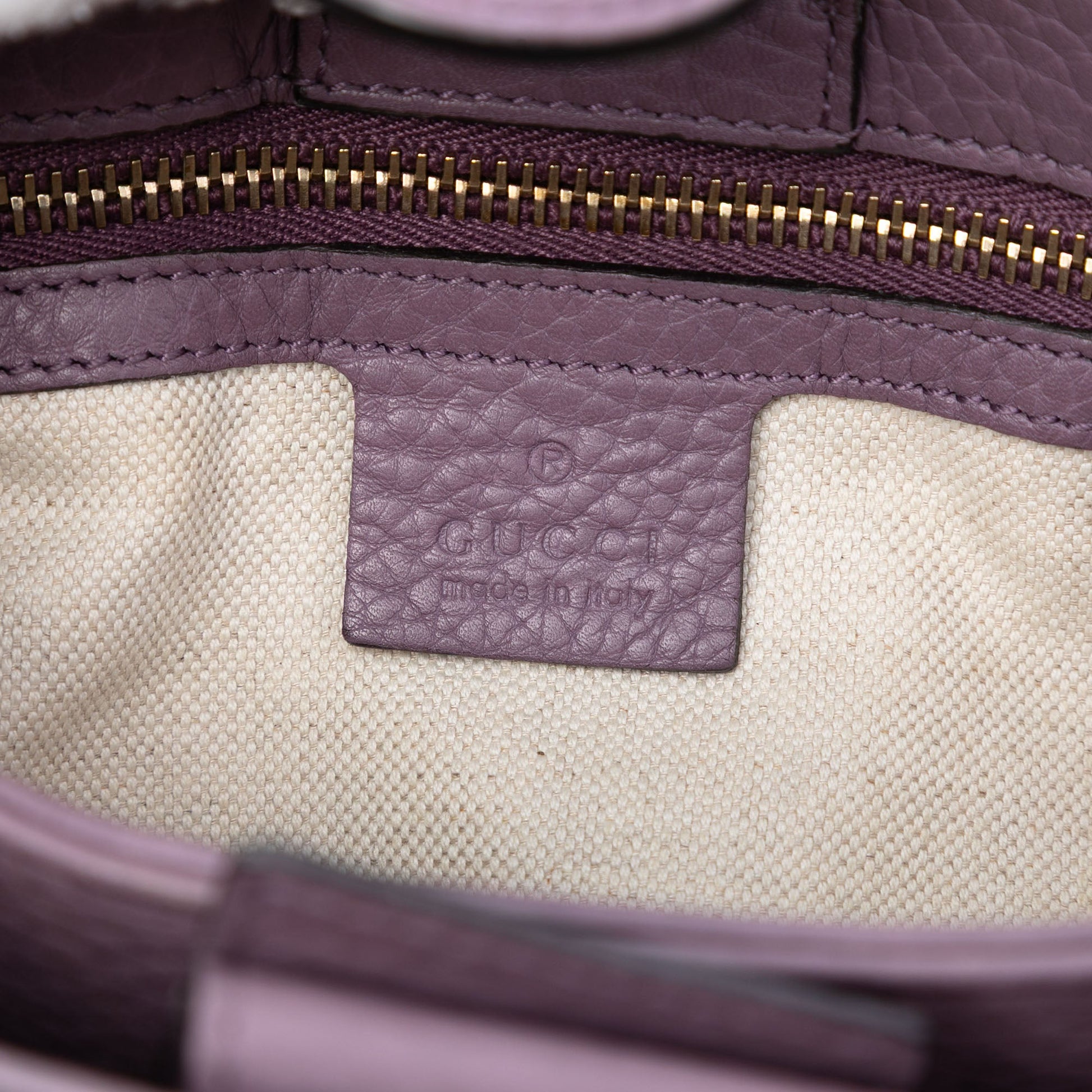 Gucci Small Calfskin Bamboo Shopper Satchel