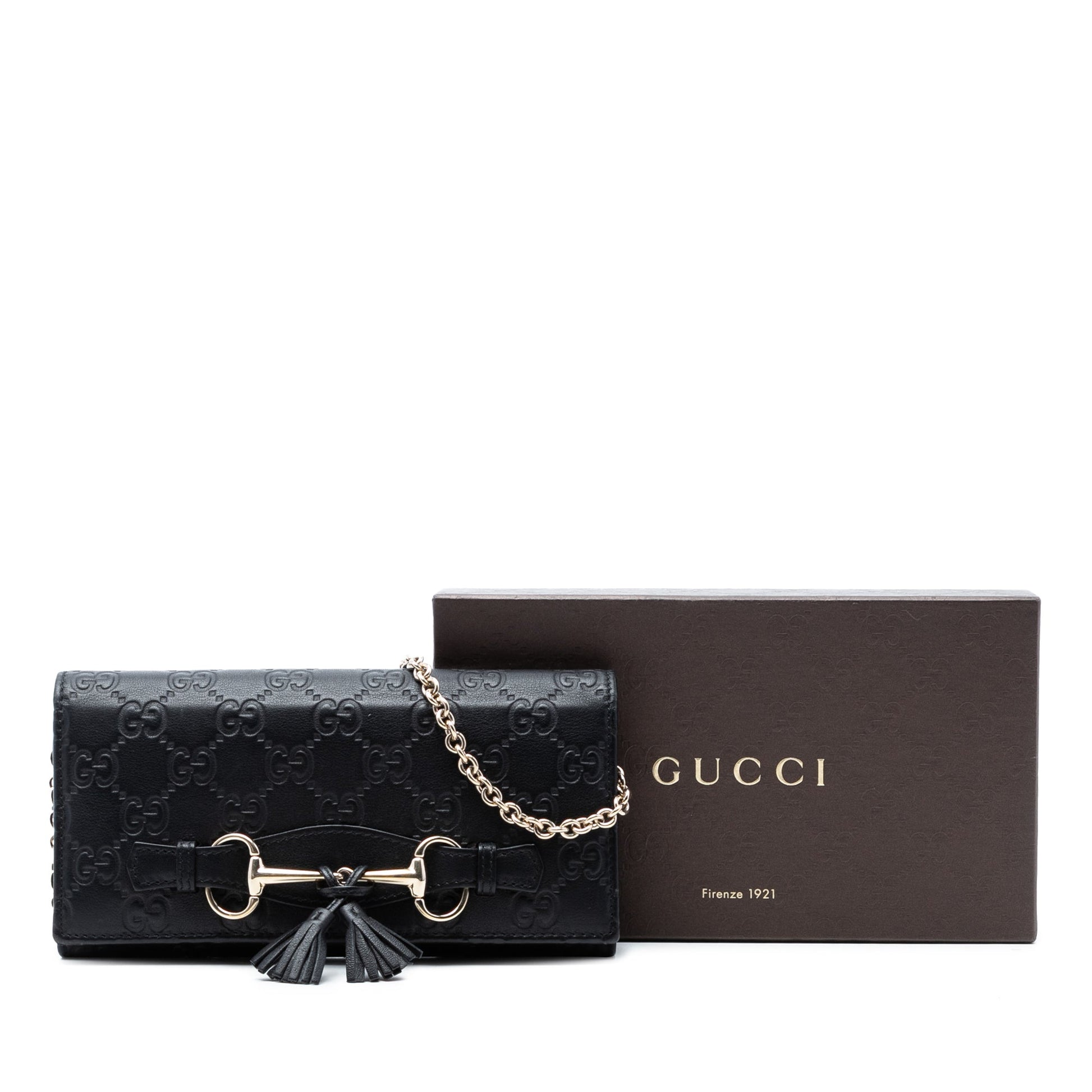 Gucci Guccissima Emily Wallet On Chain