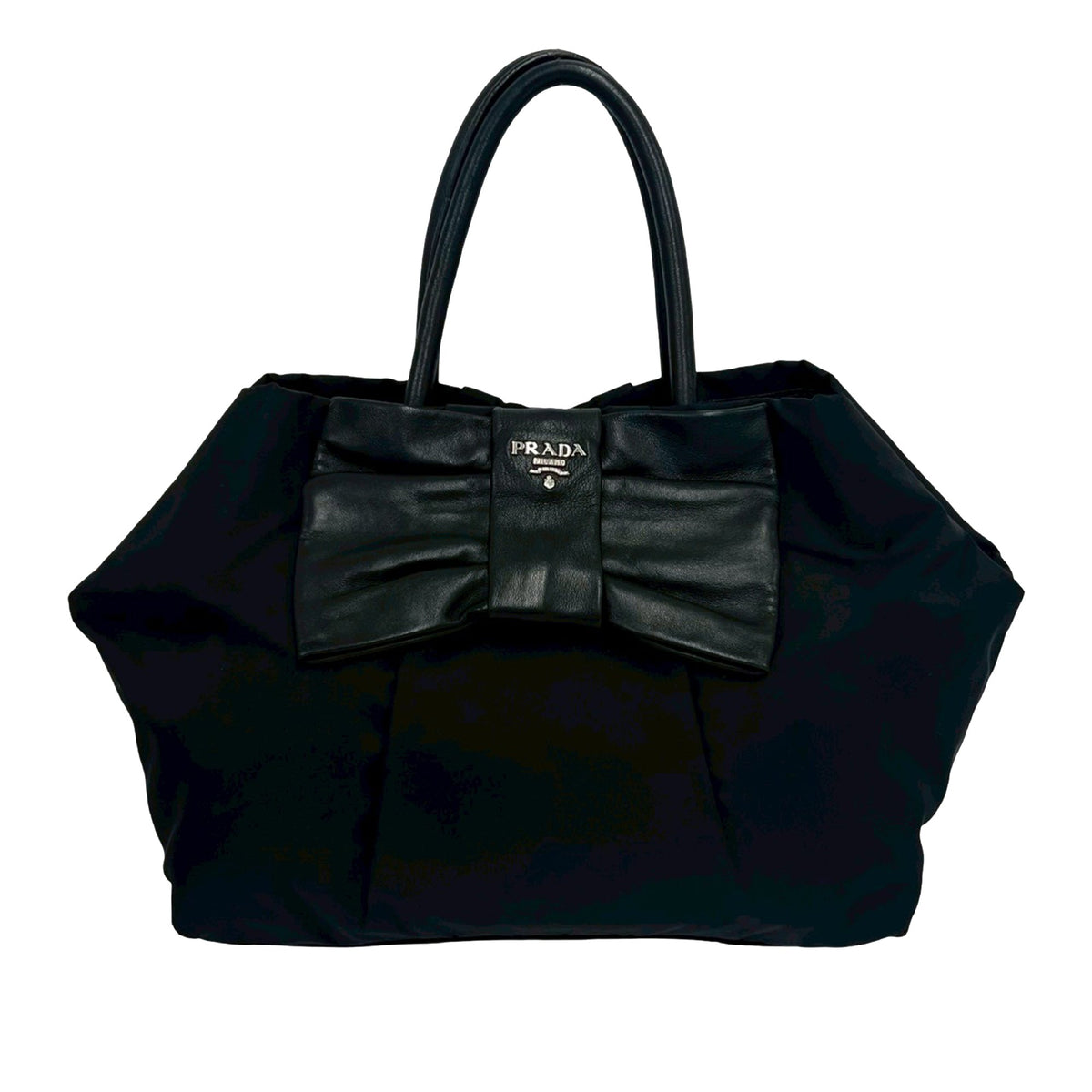 Prada Tessuto Bow Handbag