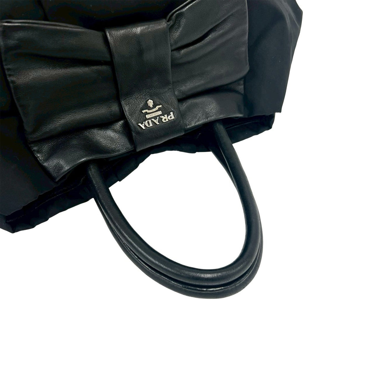 Prada Tessuto Bow Handbag