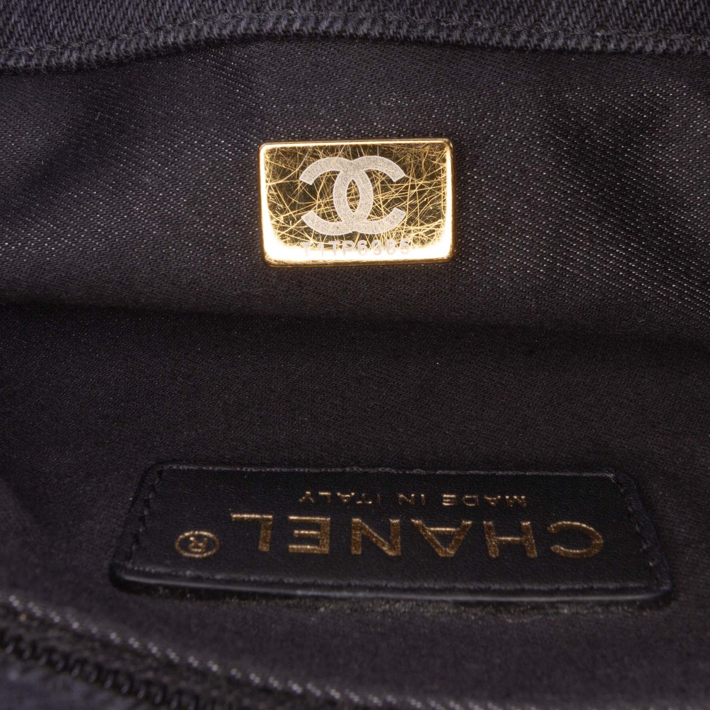 Chanel Medium Quilted Denim Mood Flap