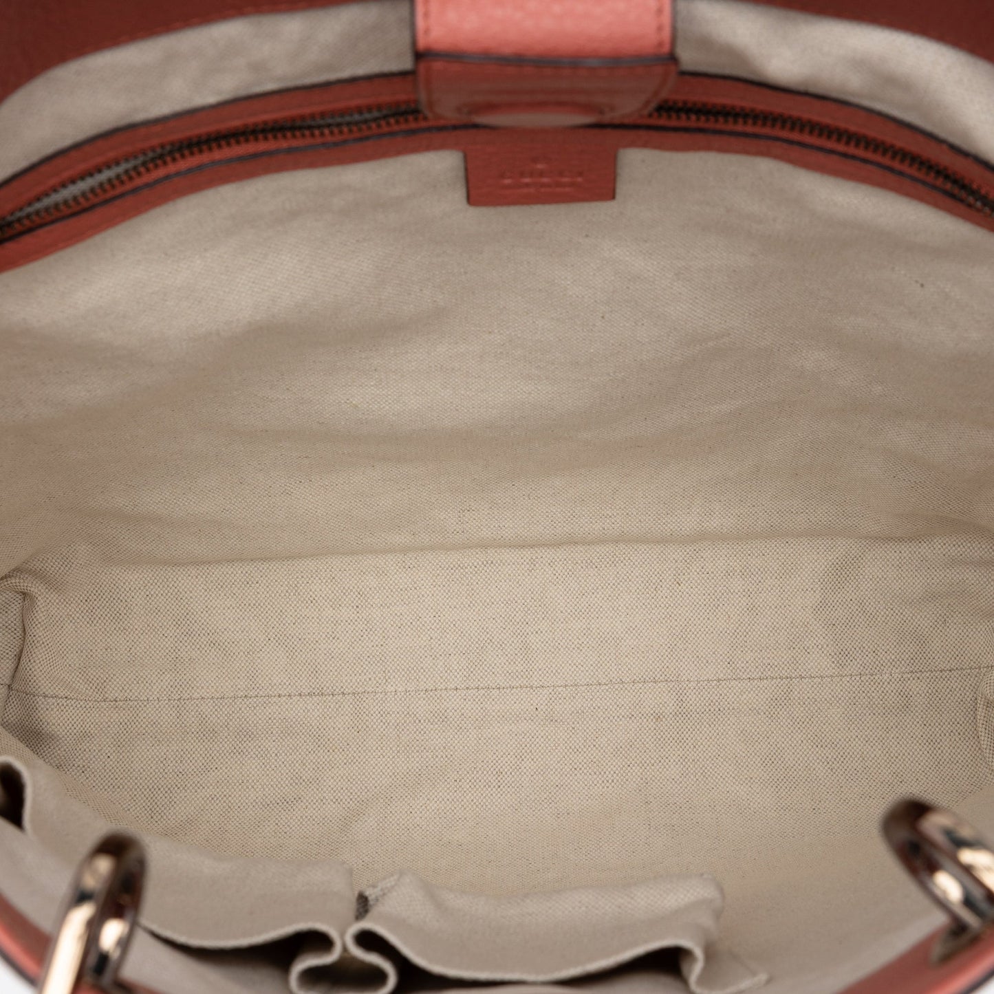 Gucci Tall Calfskin Bamboo Shopper Tote