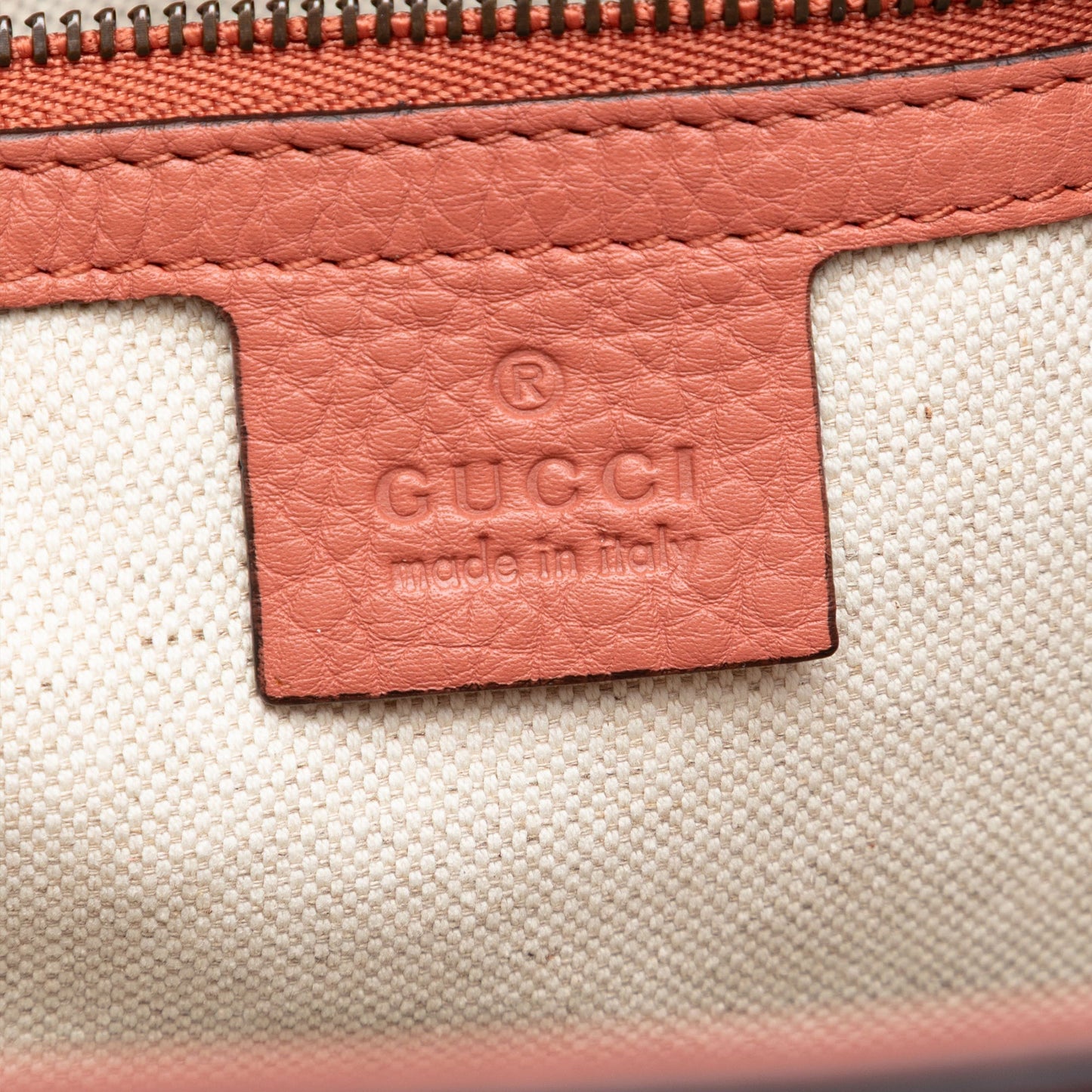 Gucci Tall Calfskin Bamboo Shopper Tote