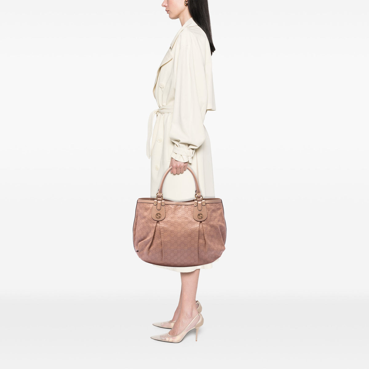 Gucci Large Guccissima Scarlett Tote