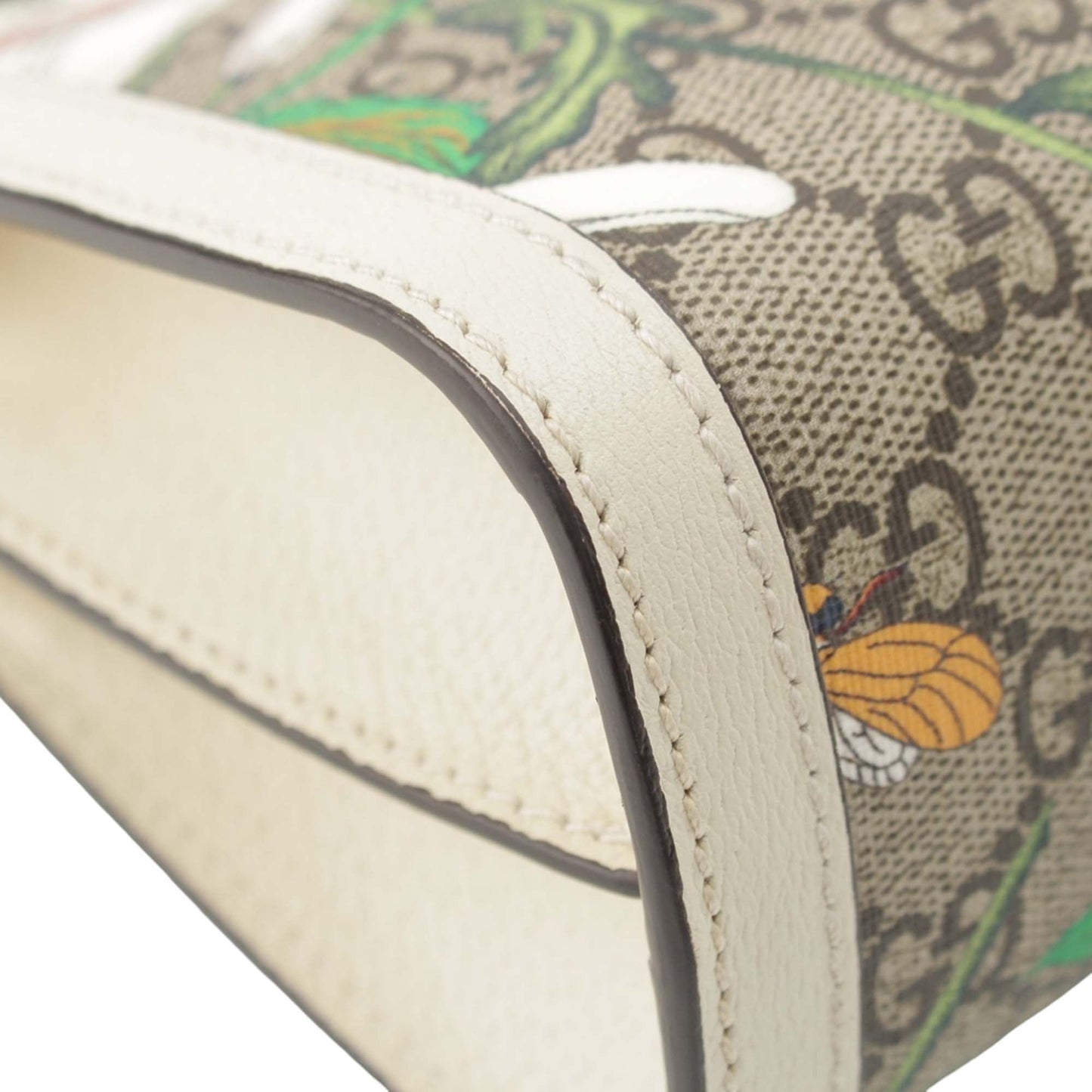 Gucci Small GG Supreme Flora Web Ophidia Chain Crossbody