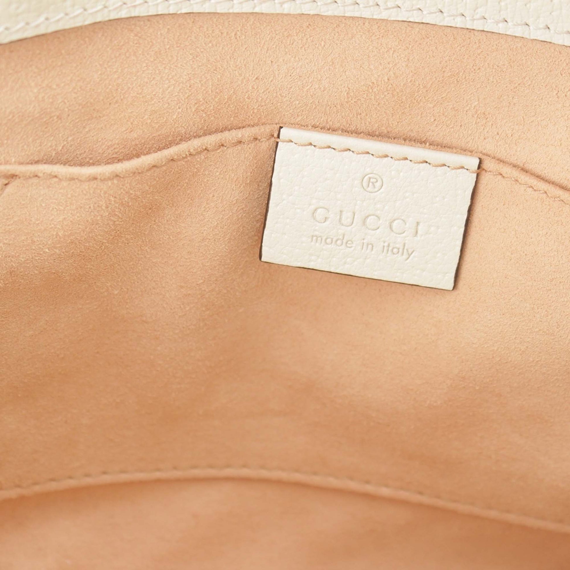 Gucci Small GG Supreme Flora Web Ophidia Chain Crossbody