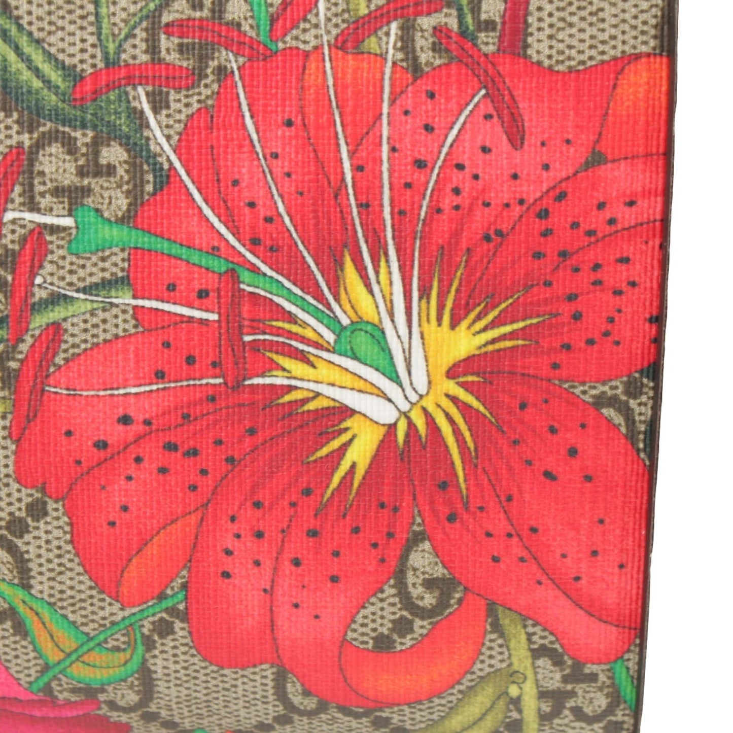 Gucci Small GG Supreme Flora Web Ophidia Chain Crossbody