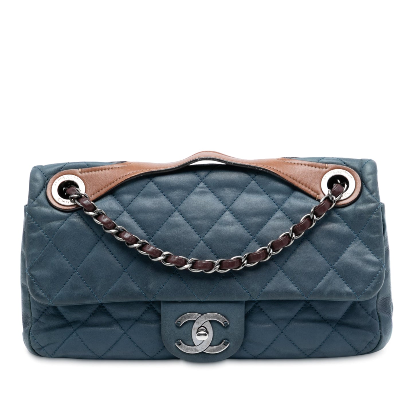 Chanel Medium Iridescent Calfskin In The Mix Flap