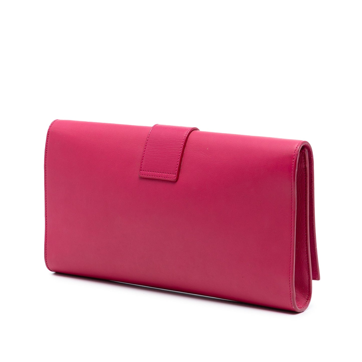 Saint Laurent Leather Chyc Ligne Clutch