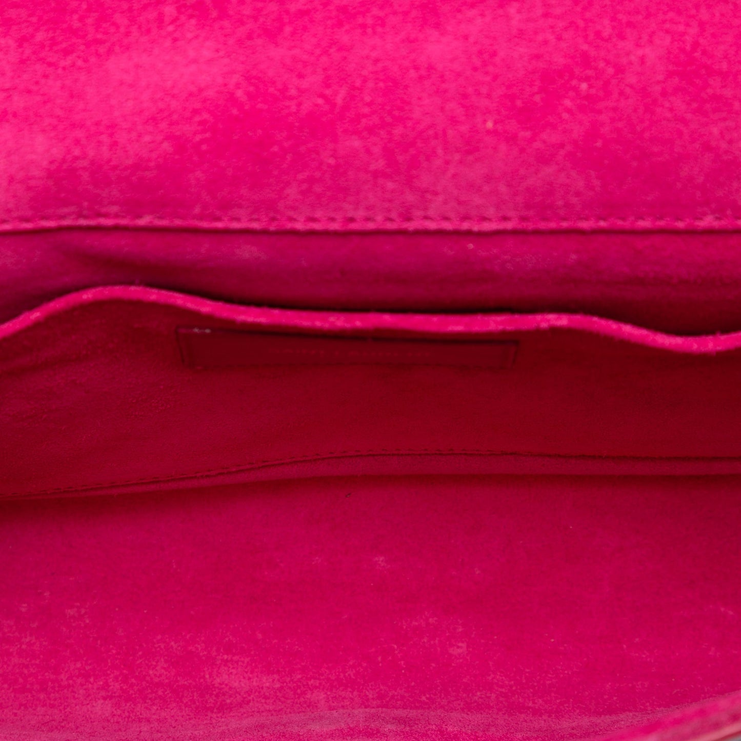 Saint Laurent Leather Chyc Ligne Clutch