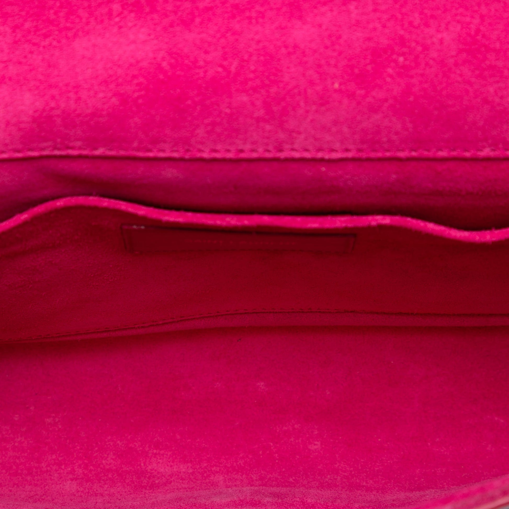 Saint Laurent Leather Chyc Ligne Clutch