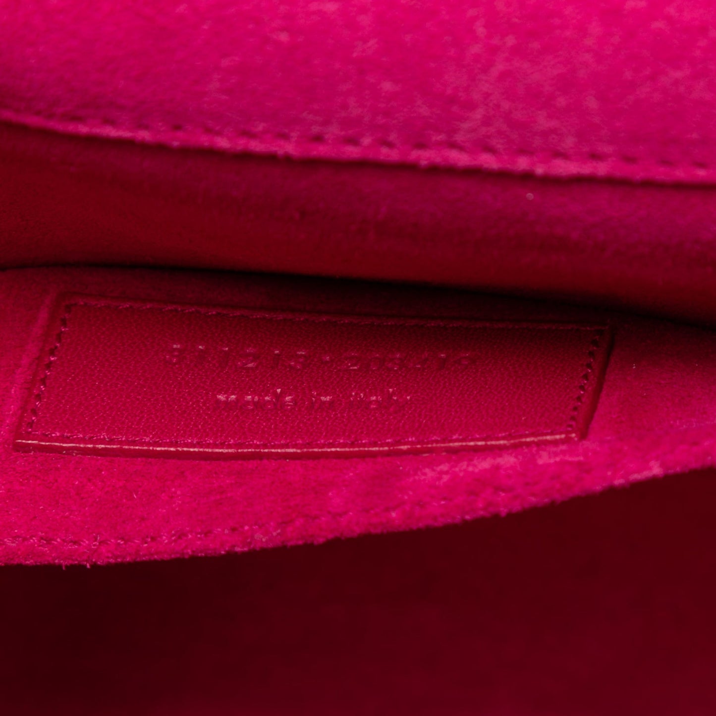 Saint Laurent Leather Chyc Ligne Clutch