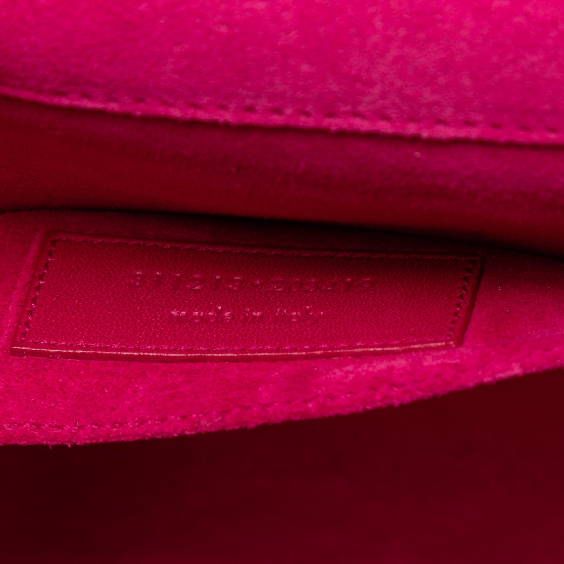 Saint Laurent Leather Chyc Ligne Clutch
