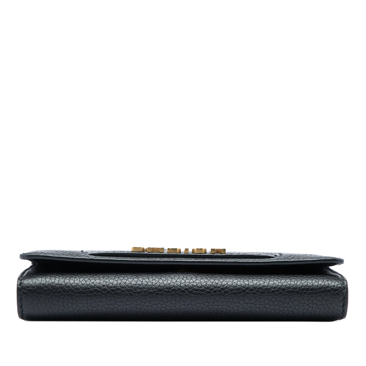 Dior Calfskin JAdior Wallet On Chain — Black