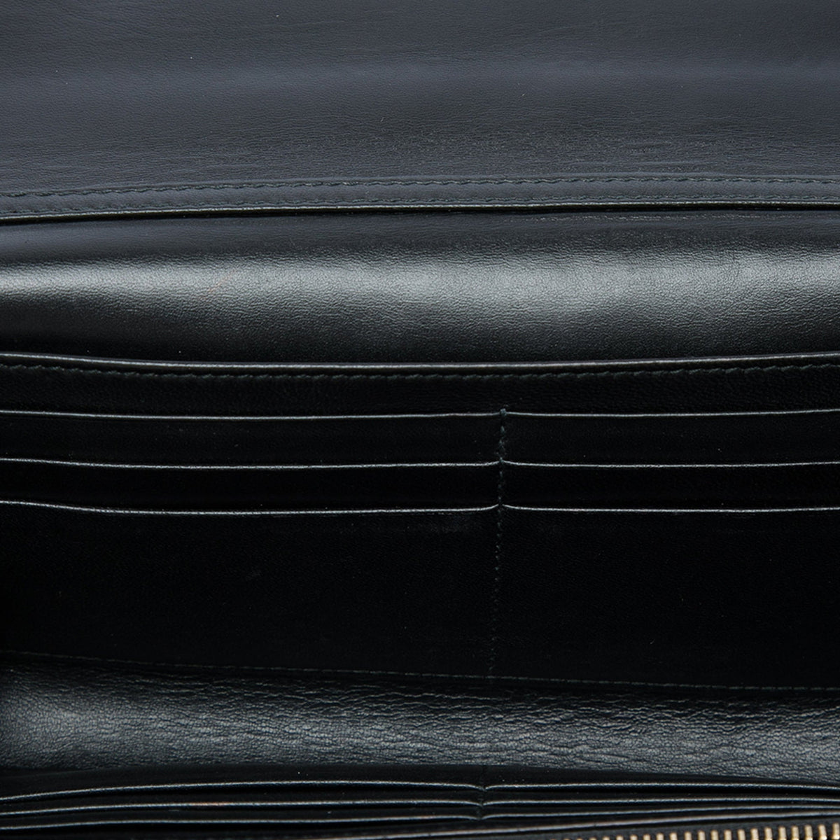 Dior Calfskin JAdior Wallet On Chain — Black