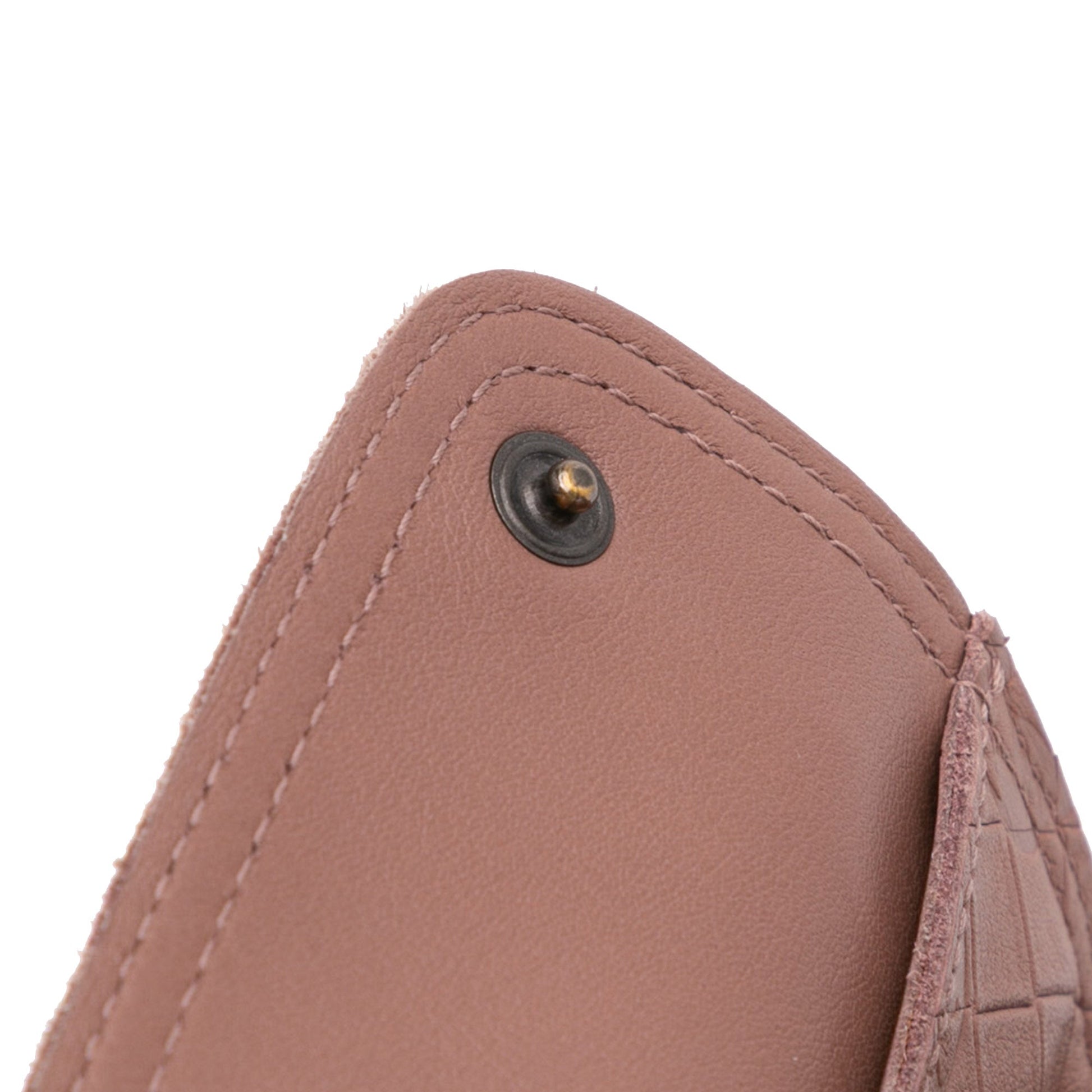 Bottega Veneta Small Calfskin Intrecciomirage Embossed Butterfly Chain Crossbody
