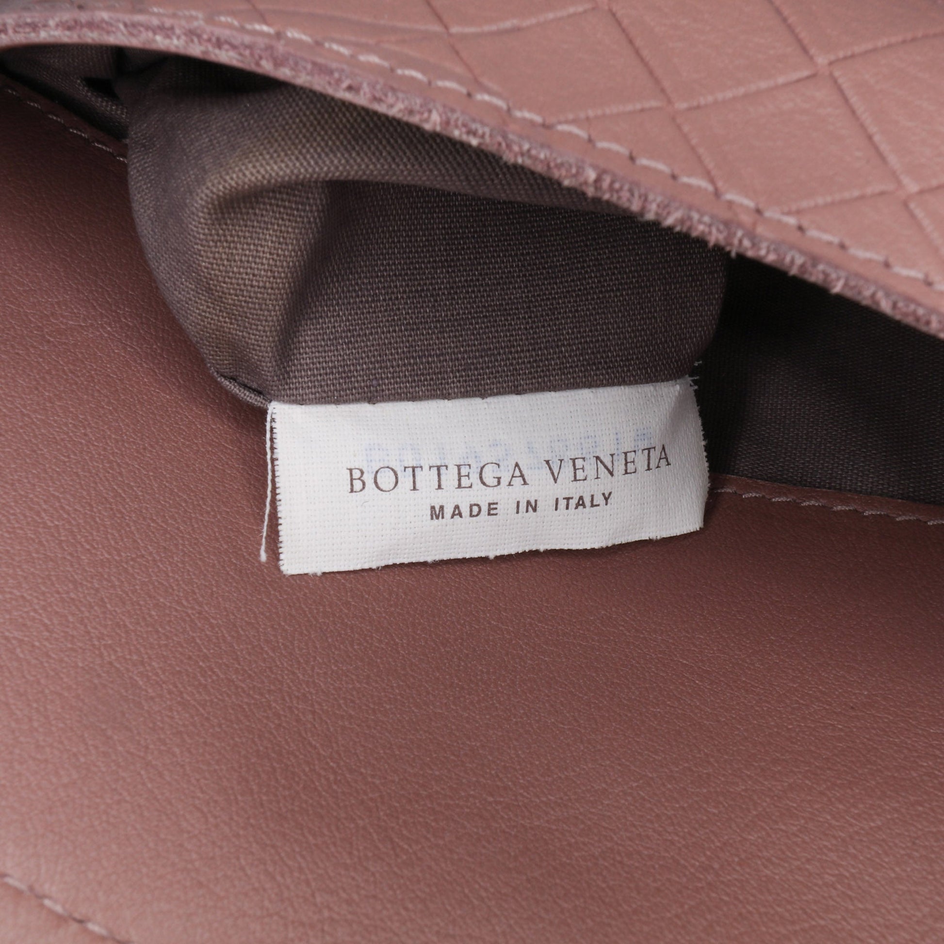 Bottega Veneta Small Calfskin Intrecciomirage Embossed Butterfly Chain Crossbody