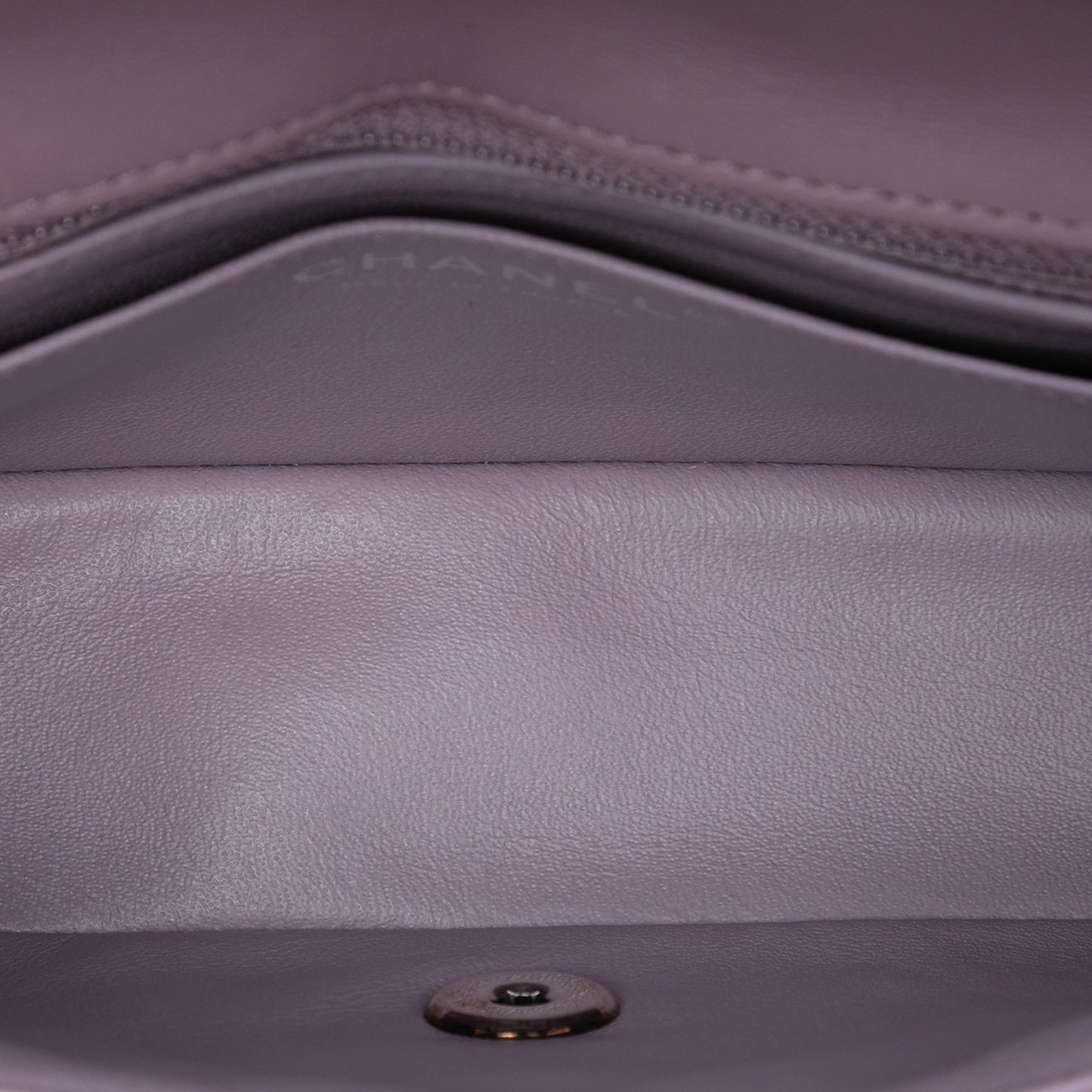 Mini Rectangular Classic Lambskin Single Flap