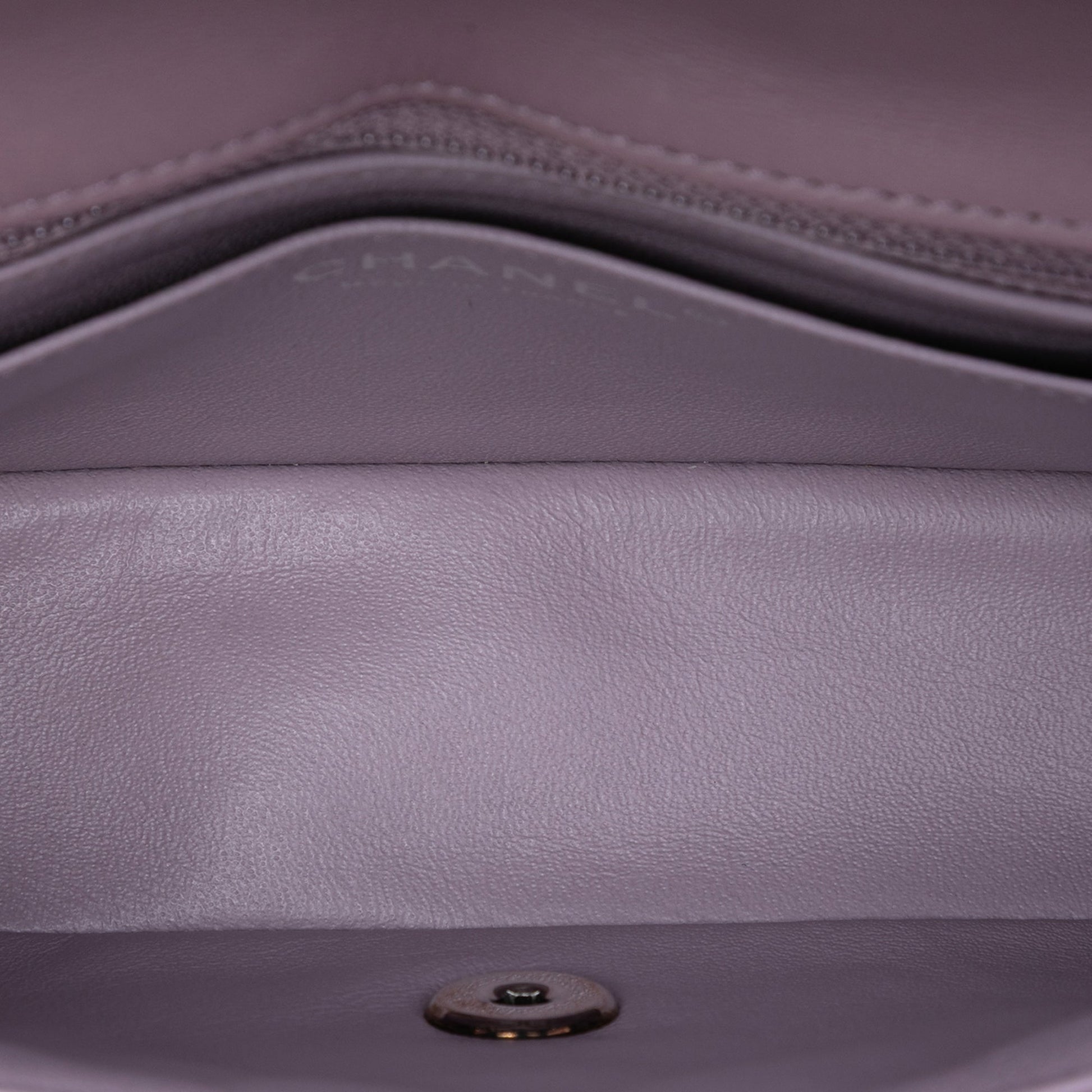 Mini Rectangular Classic Lambskin Single Flap